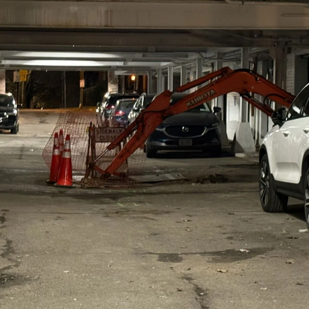 Mayfair Lane parking area