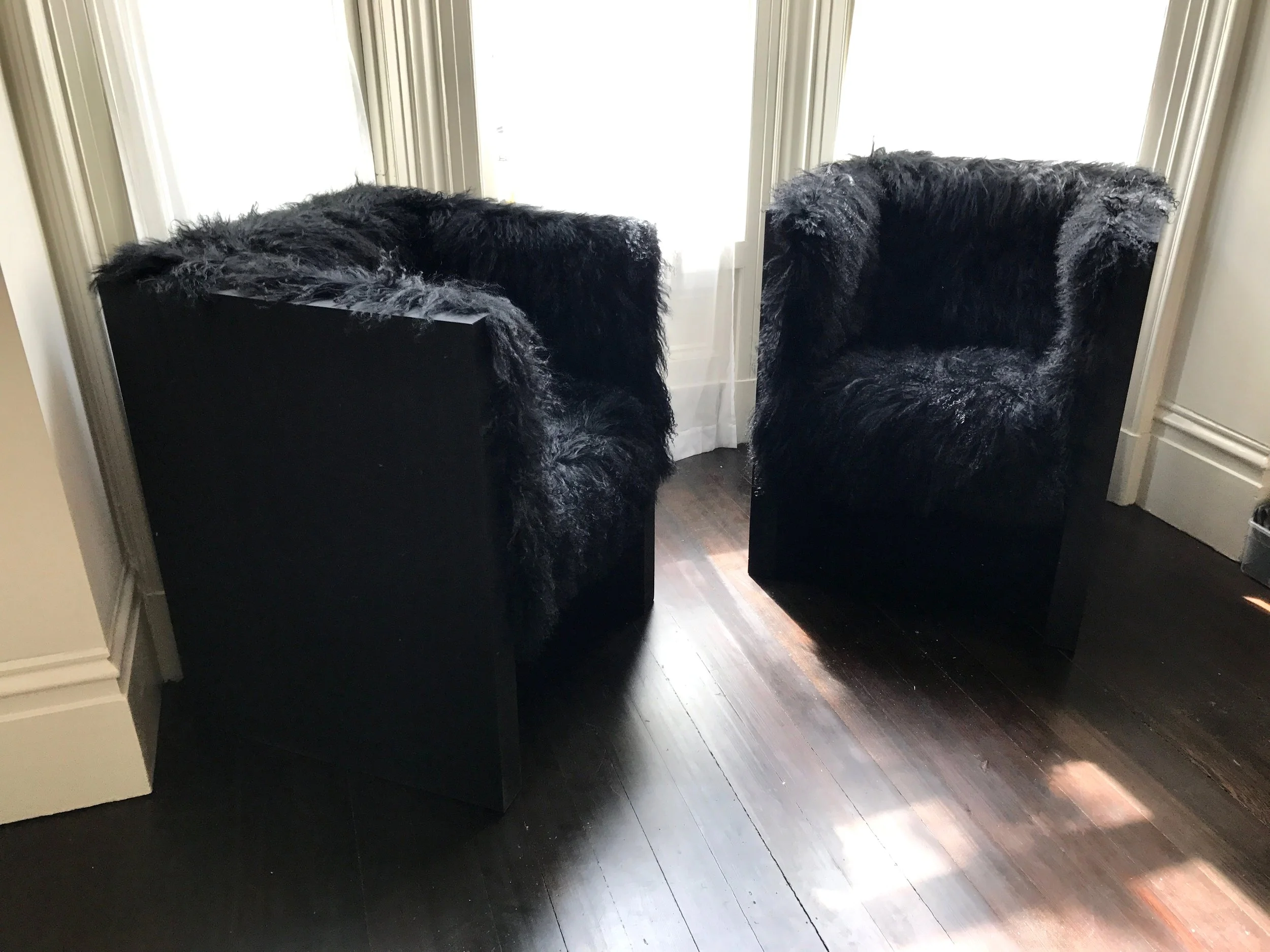 Private Residence Custom Lounge Chairs