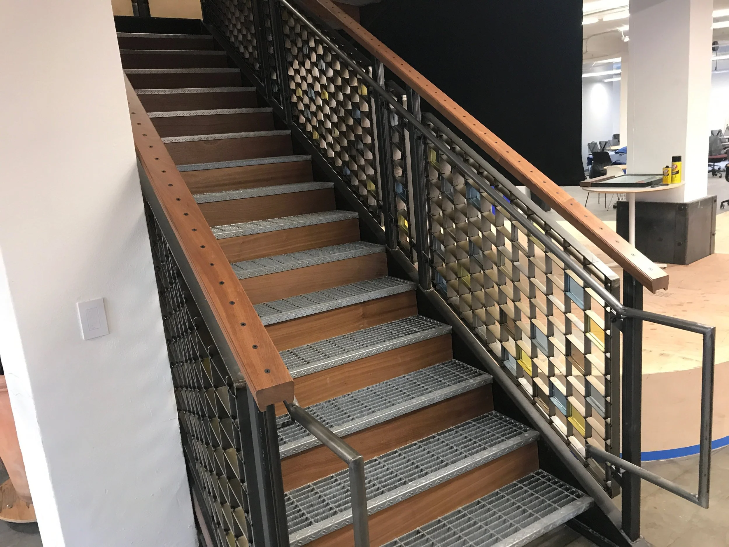 Impact Hub Custom Staircase