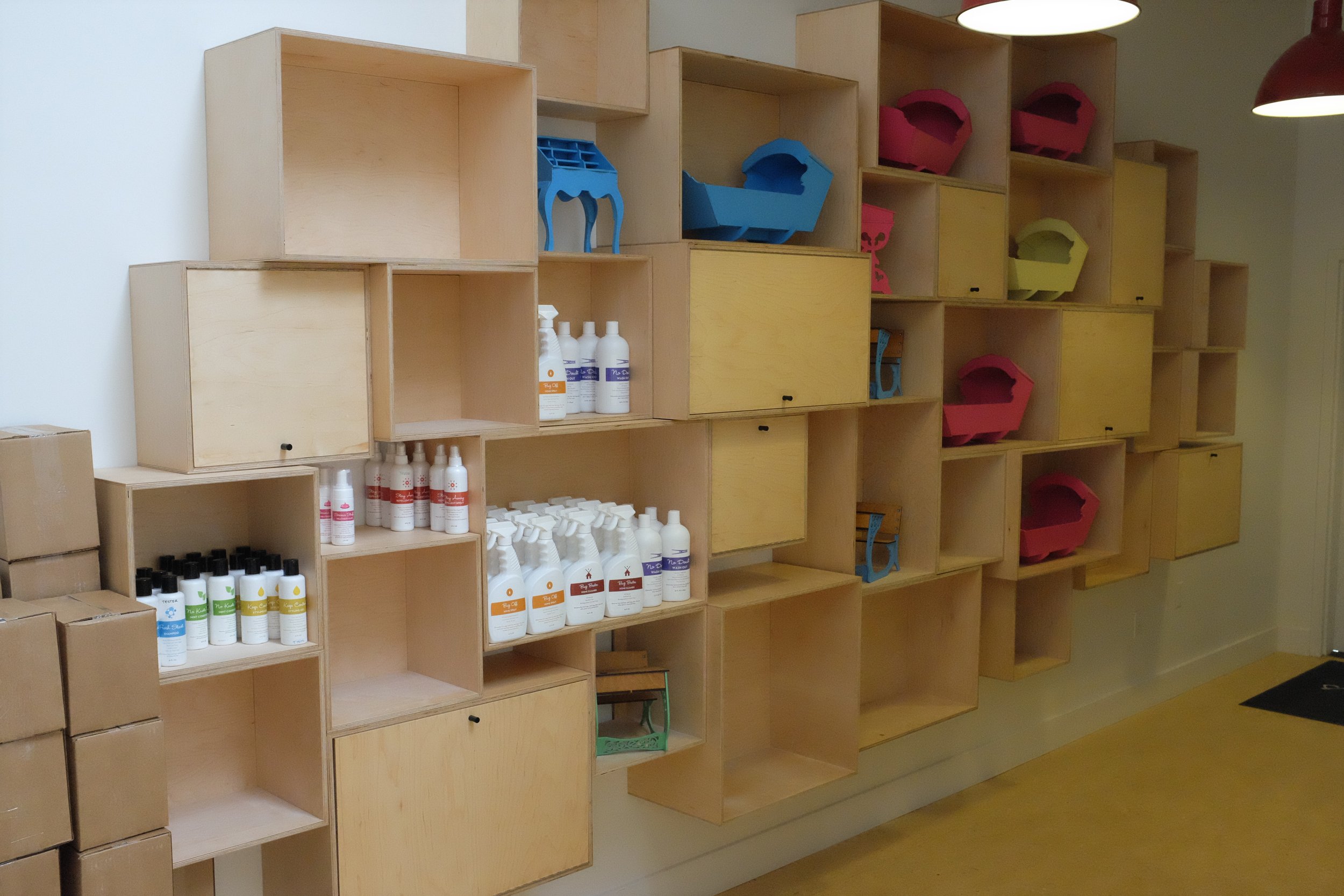 Retail Wall Shelving