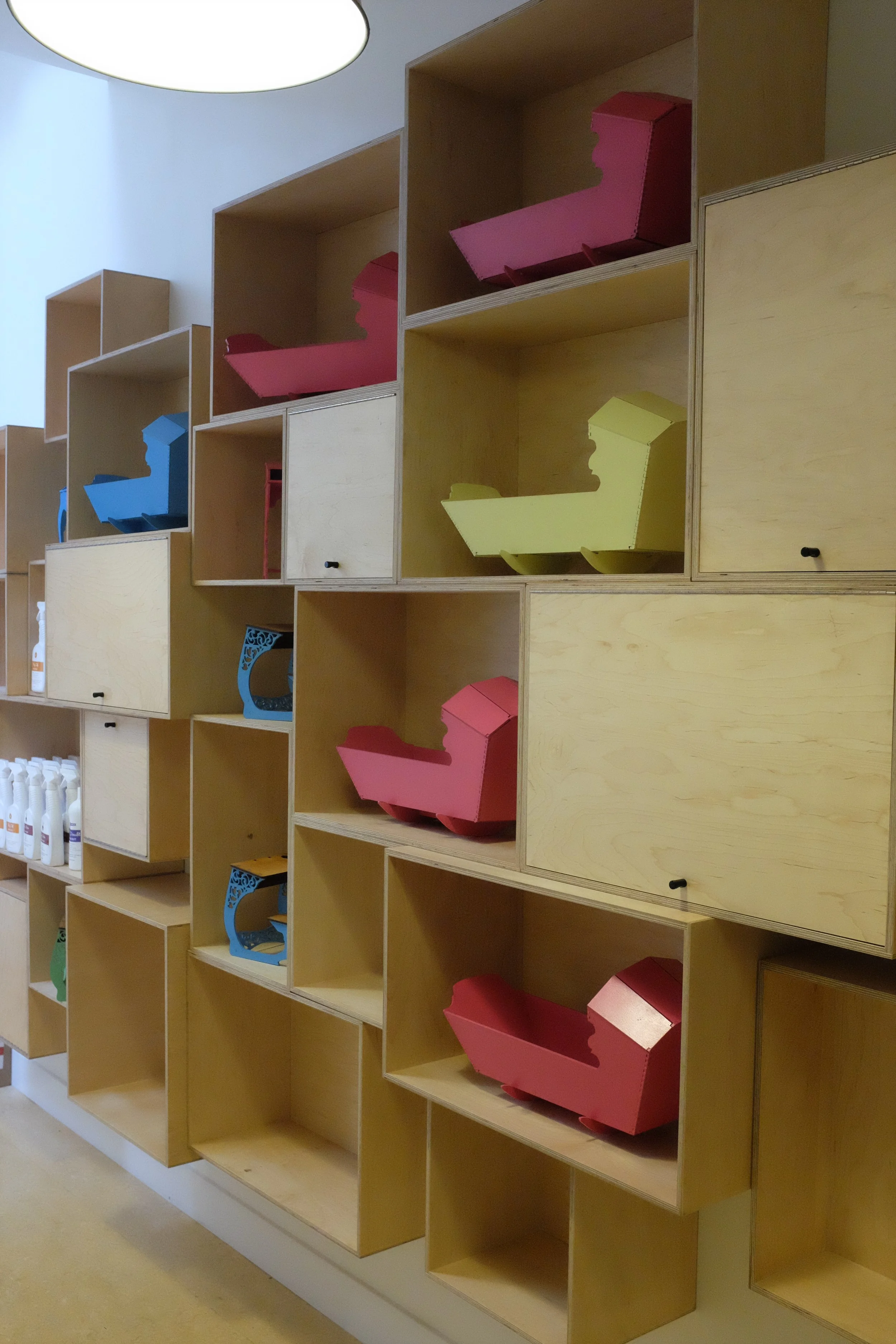 Retail Wall Shelving