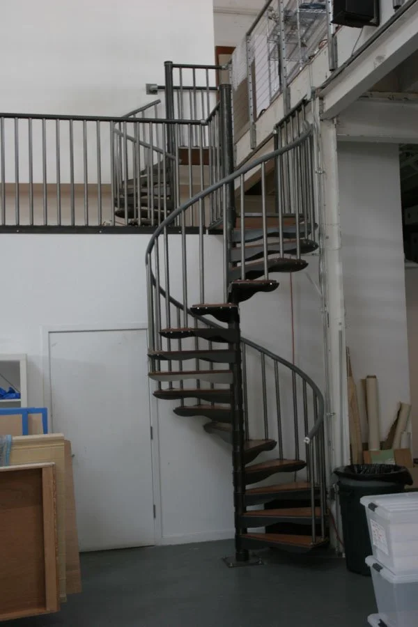 Photo Studio Spiral Staircase