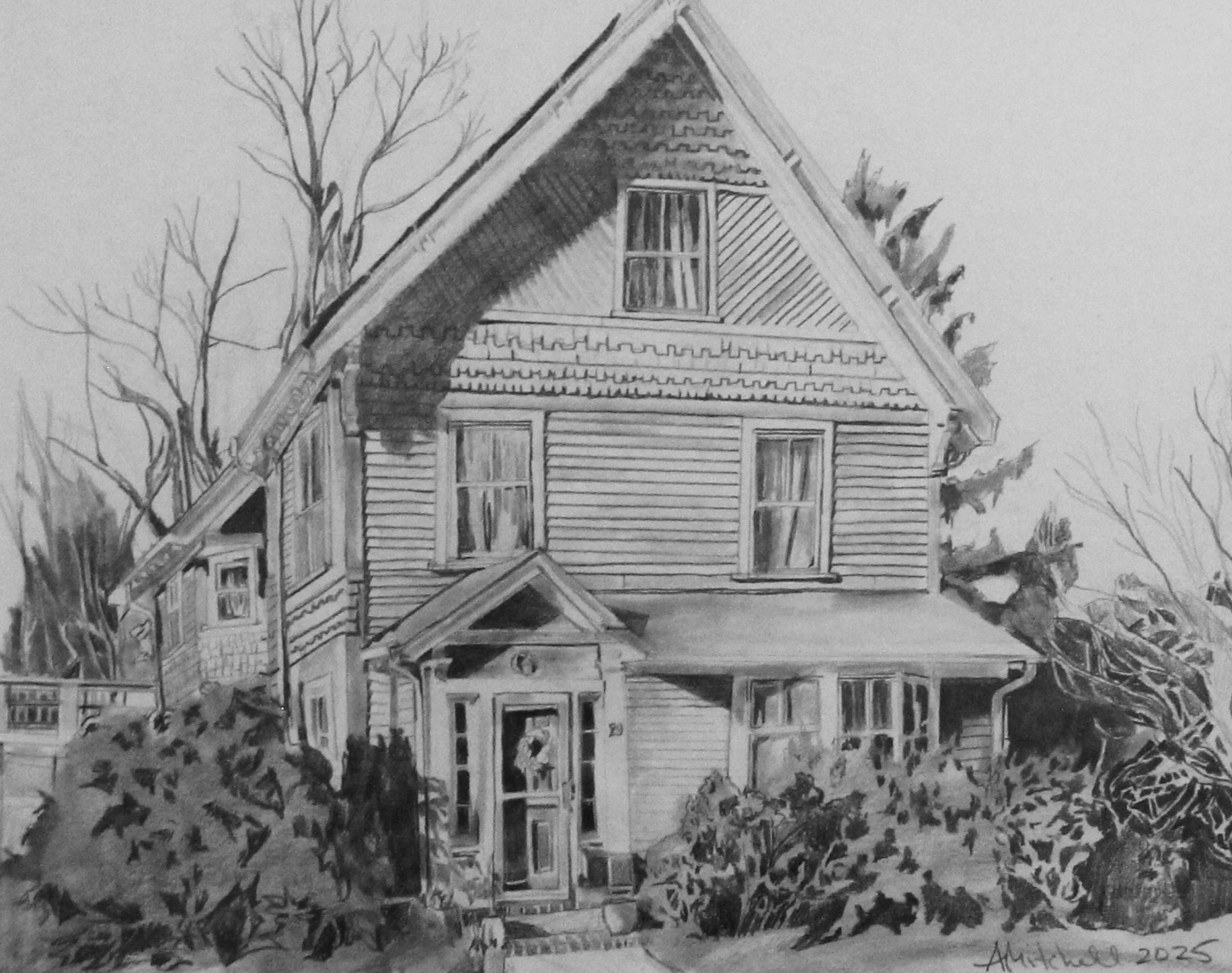 Key House
11x14
Graphite on Paper
2025