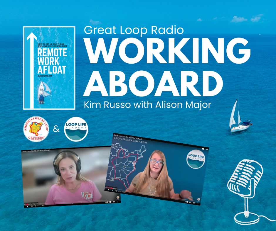 Working Afloat: Alison Major on Balancing Remote Work and Life on the Great Loop