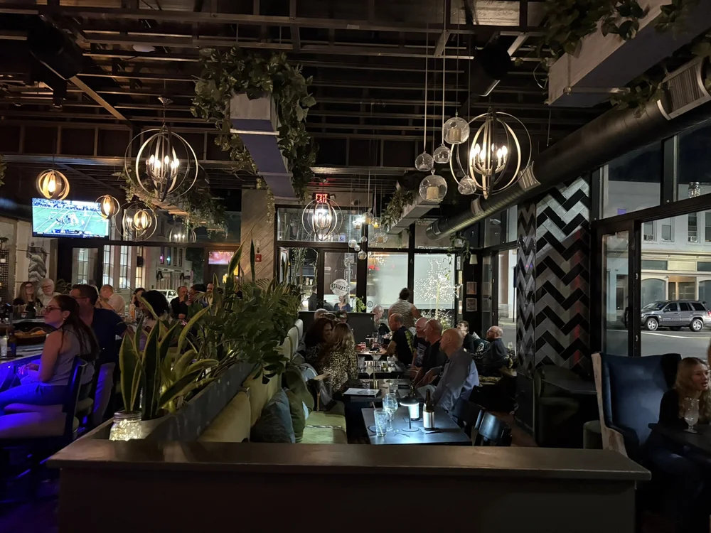Haven lounge at night
