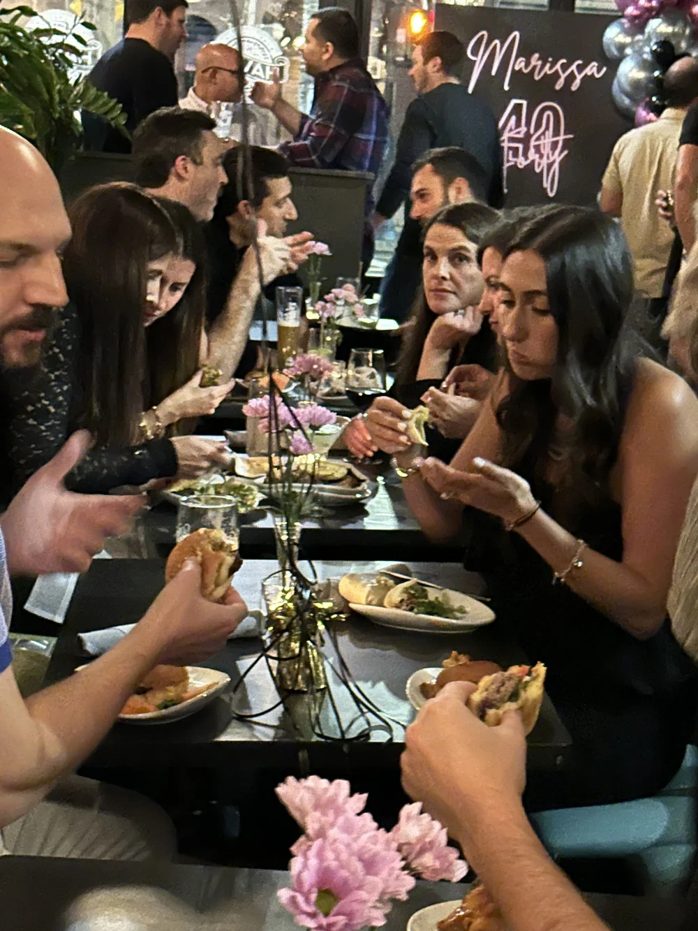 Guests celebrating a private party at Haven
