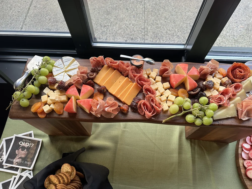 Charcuterie spread for a private party in Port Chester