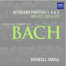 Bach Partitas 1,4 &amp; 5 Album Cover