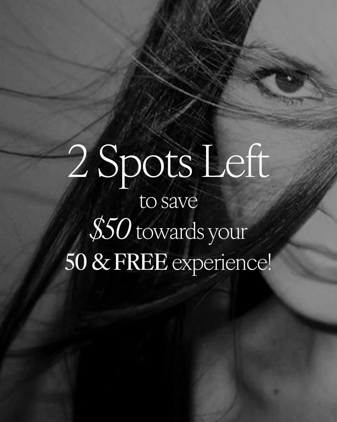 2 spots left to snag $50 off your 50 &amp; FREE session!!
https://www.kadenkian.com/50andfree🙌