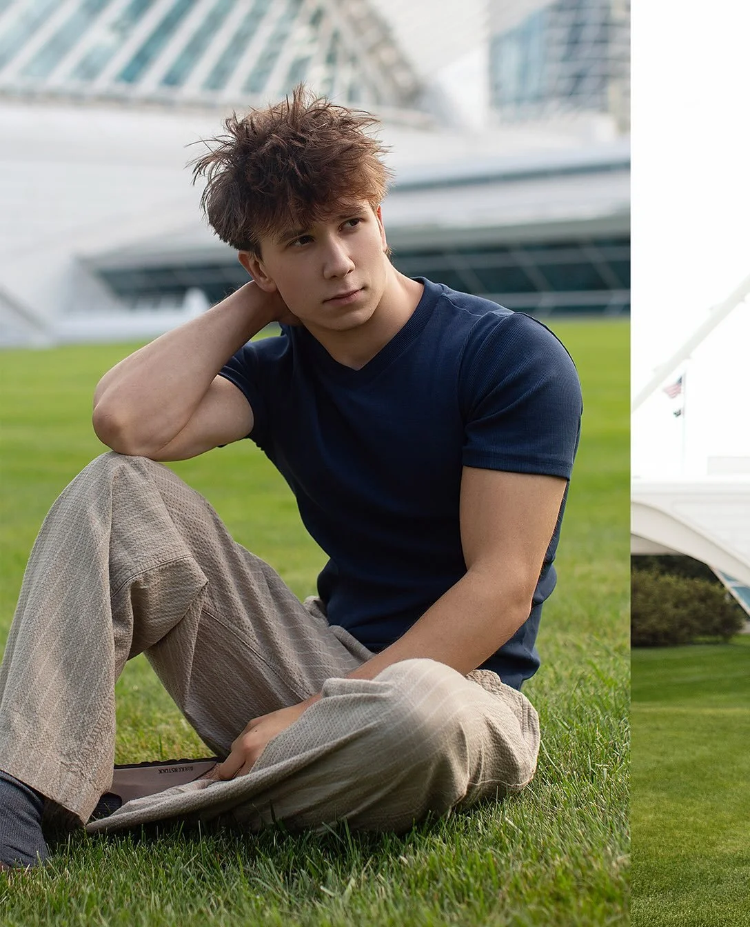 A perfect evening at the Milwaukee lakefront with Kaden 💙

We wandered around the Art Museum with gorgeous light and beautiful temps!

I am so incredibly proud of the man Kaden has become. He&rsquo;s disciplined, hardworking, confident, and sets lot
