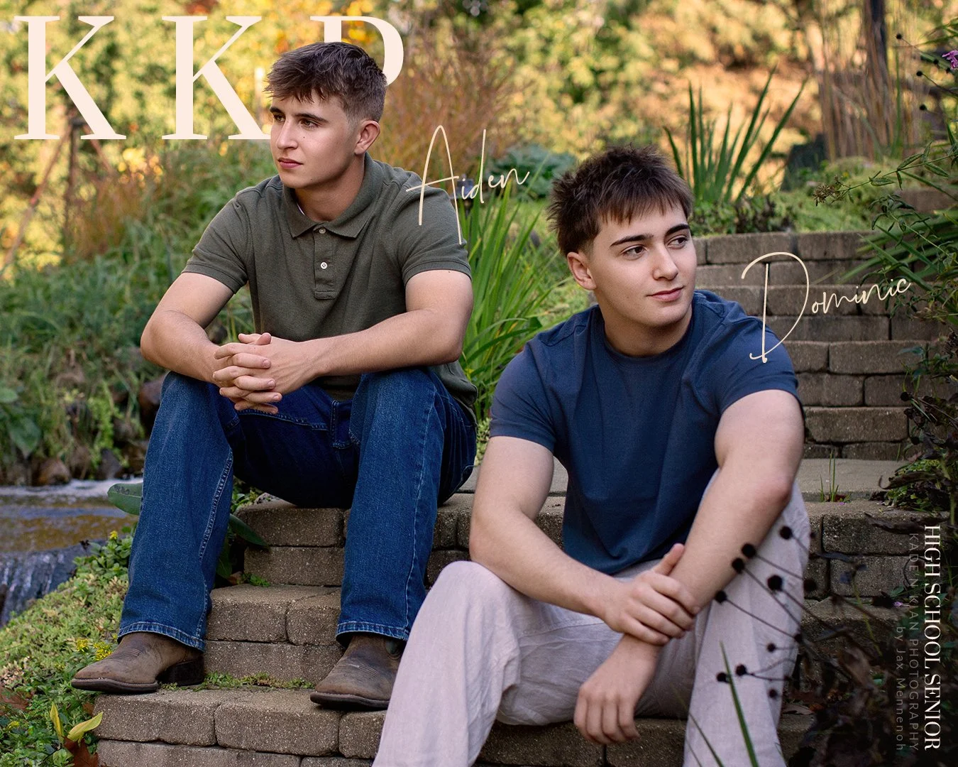 My first time photographing fraternal twins! 🤍

So honored to spend the afternoon on their family&rsquo;s property. I love how this image of Aiden and Dominic looking in opposite directions captures the unique paths they&rsquo;re about to create. ✨
