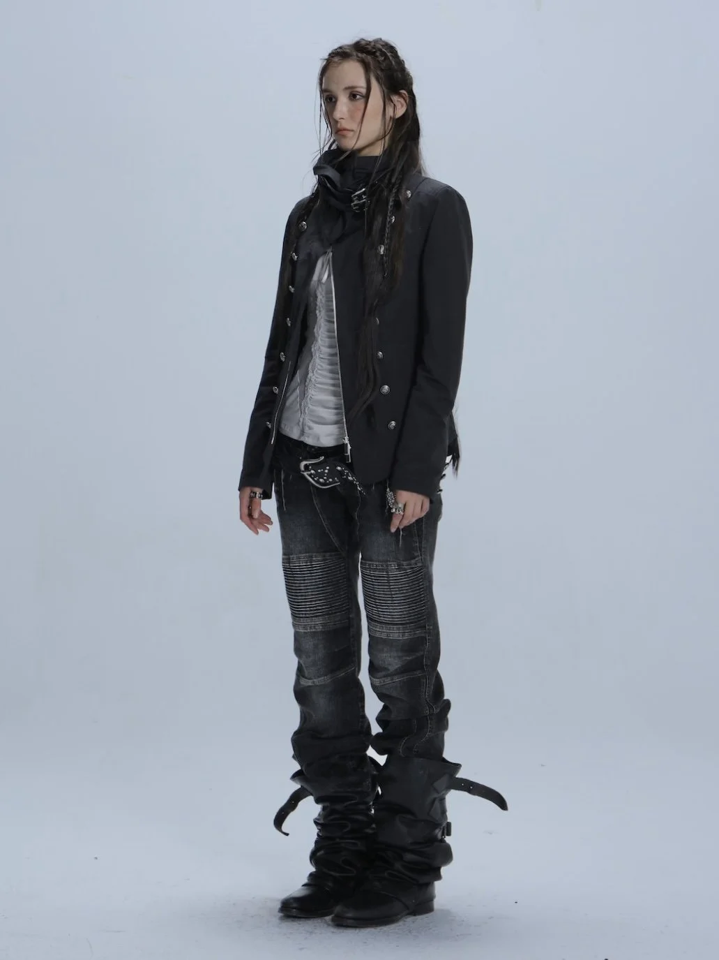 DOUBLE PUNCH Knight Jeans — Splash Splash