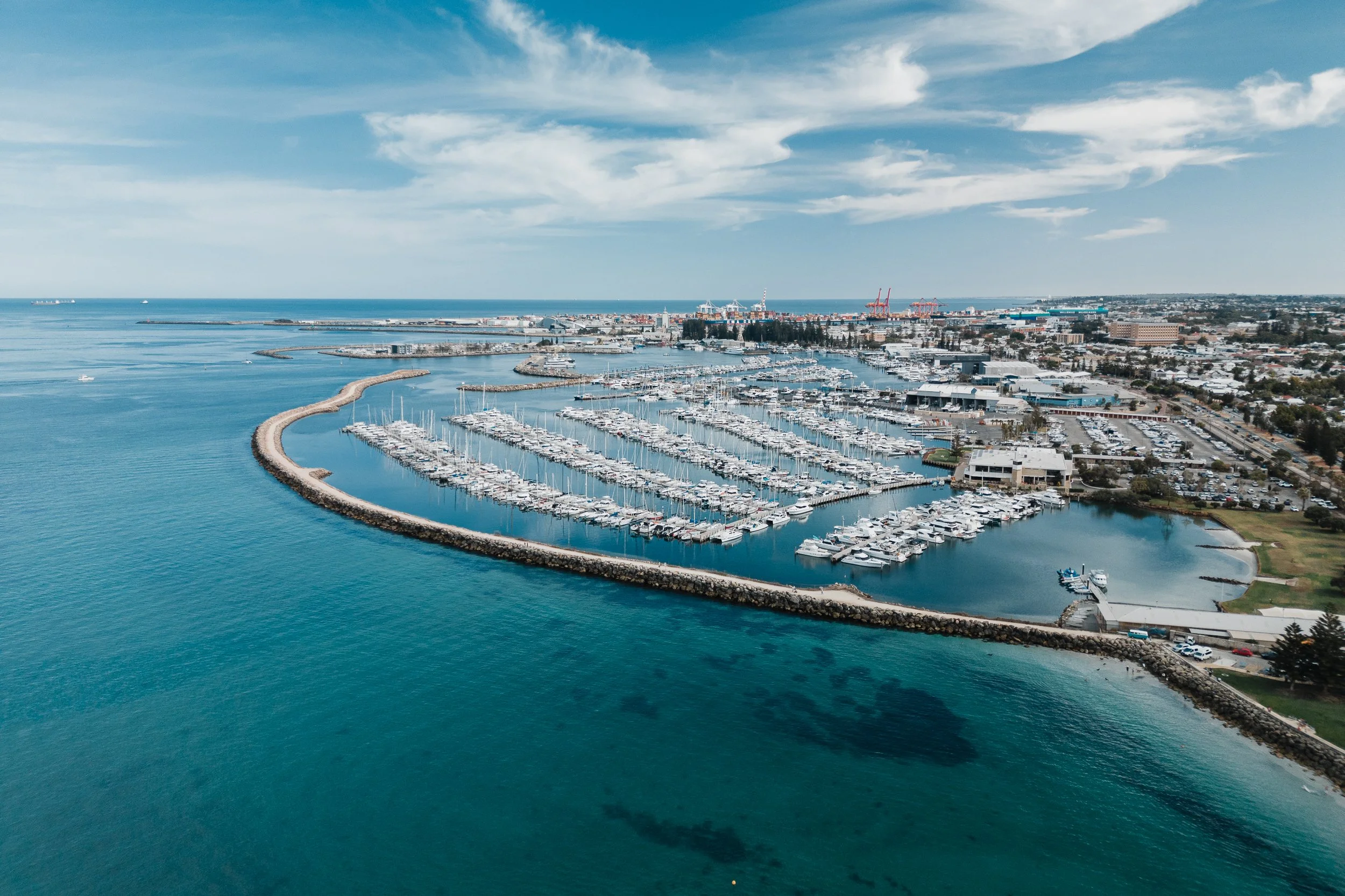South Beach Fremantle Aerial 