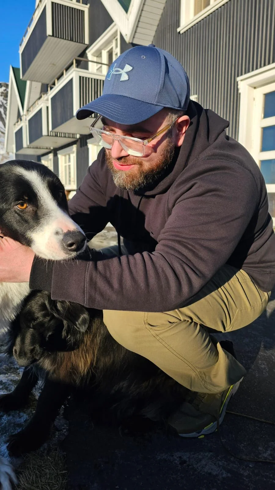 Mordy, founder of Let’s Go to Iceland, pictured in Iceland