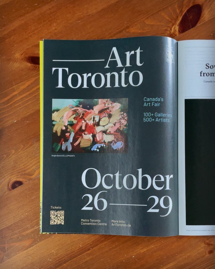 Recent work for Art Toronto, Canada&rsquo;s oldest and largest international art fair.

@art_toronto 

#branding #design #graphicdesign #visualidentity #artdirection #branddesign #advertising #typography #signage #wordmark #typography #designbysalita
