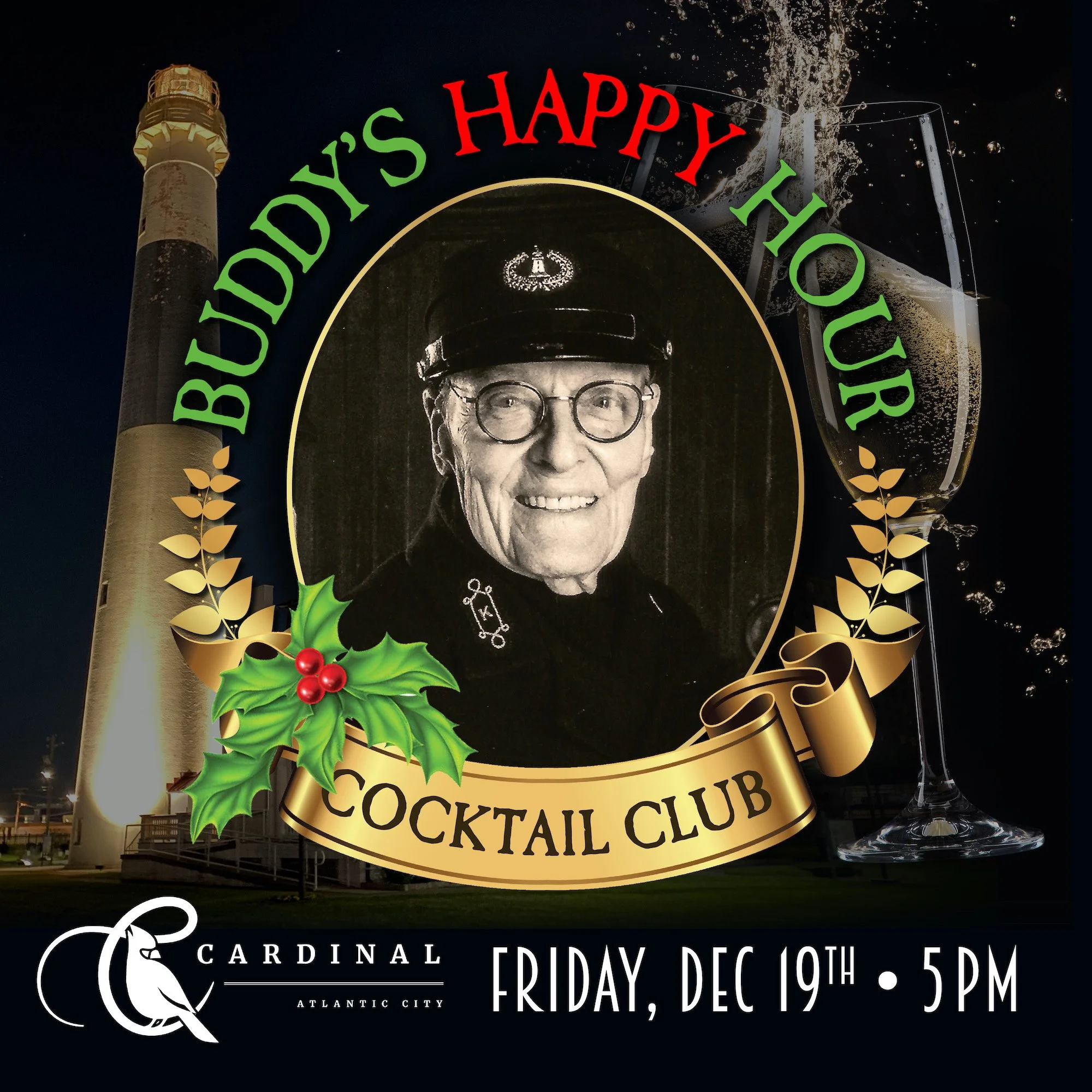 🎄 Buddy's Happy Hour Cocktail Club