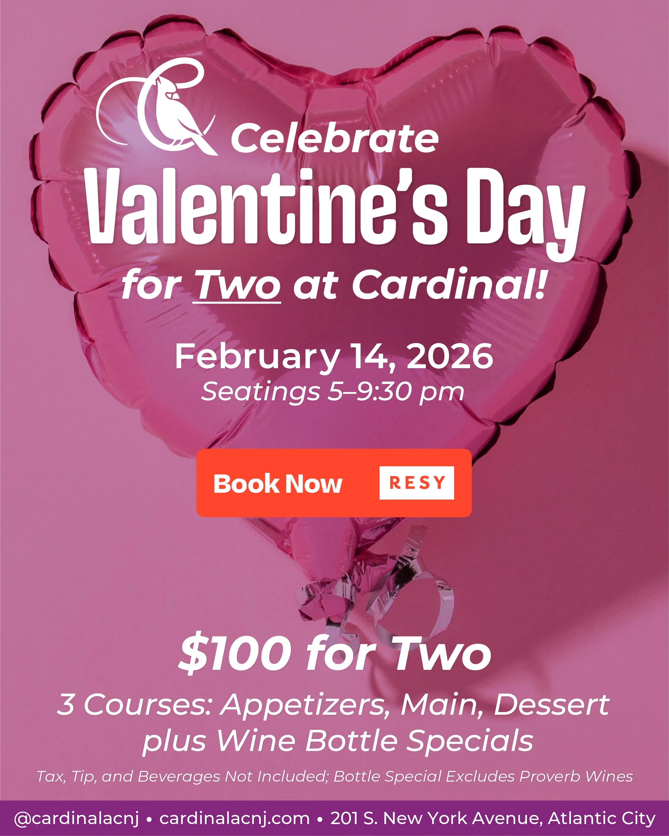 💌 Valentine’s Dinner for Two