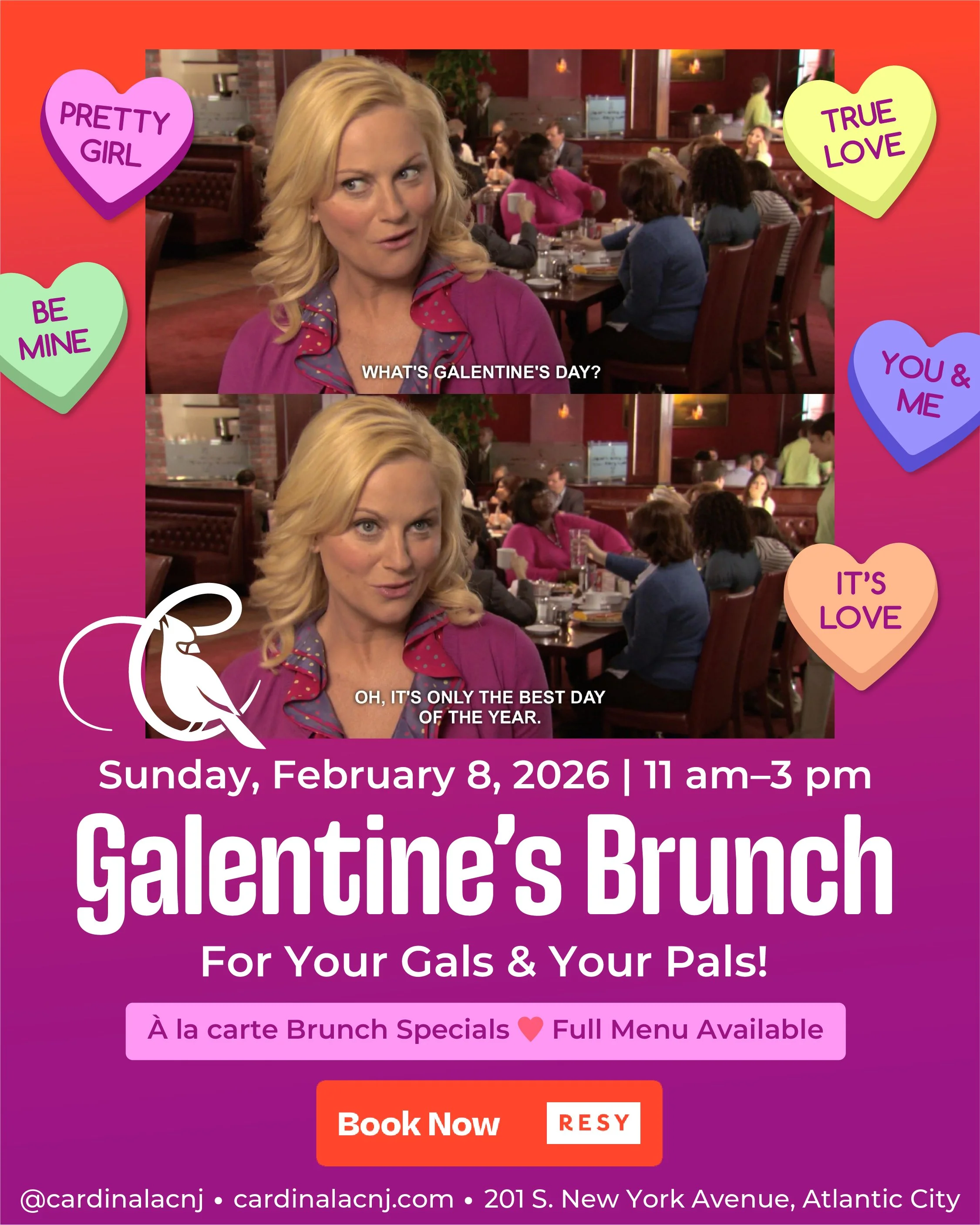 💕 Galentine's Brunch
