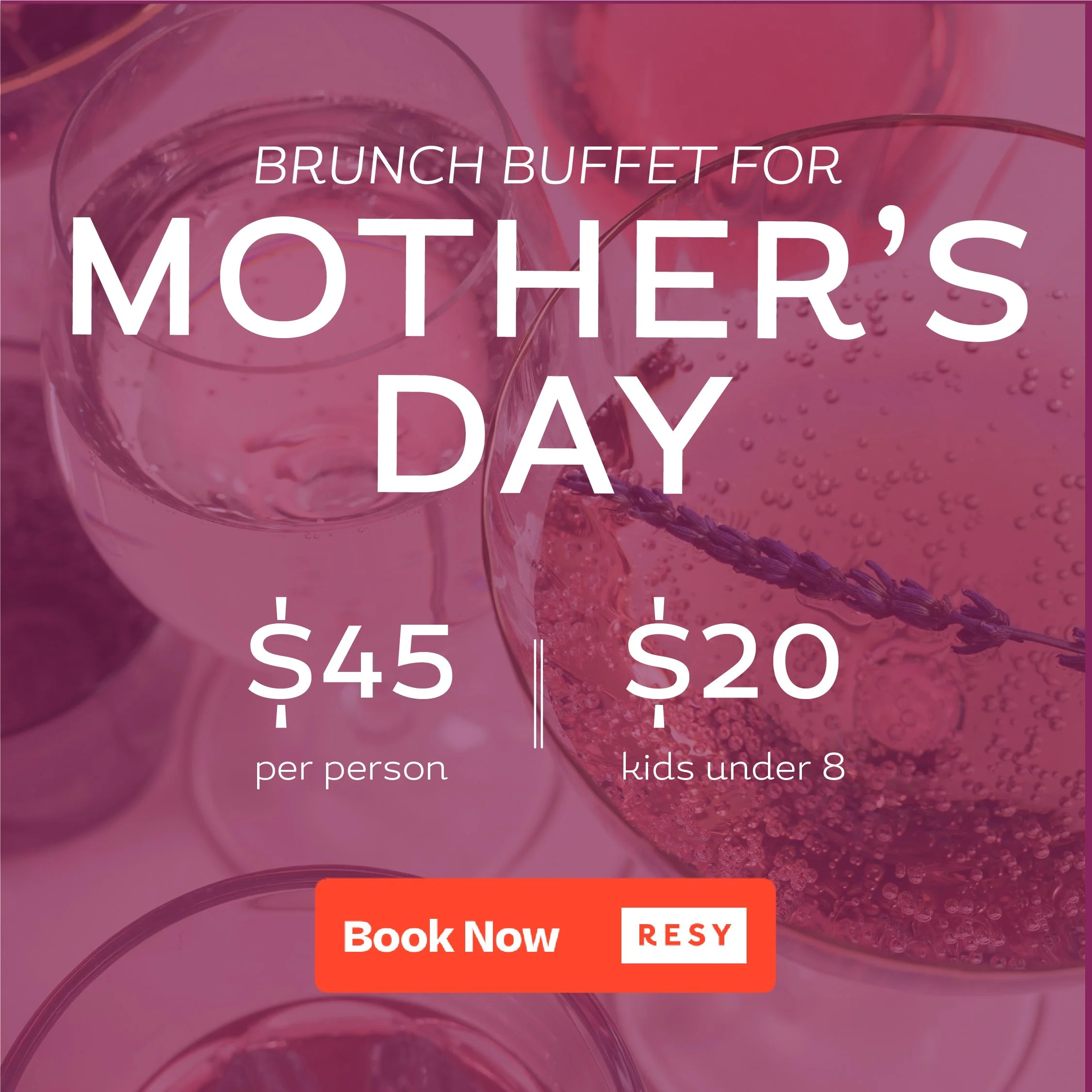 🌷 Mother’s Day Brunch Buffet