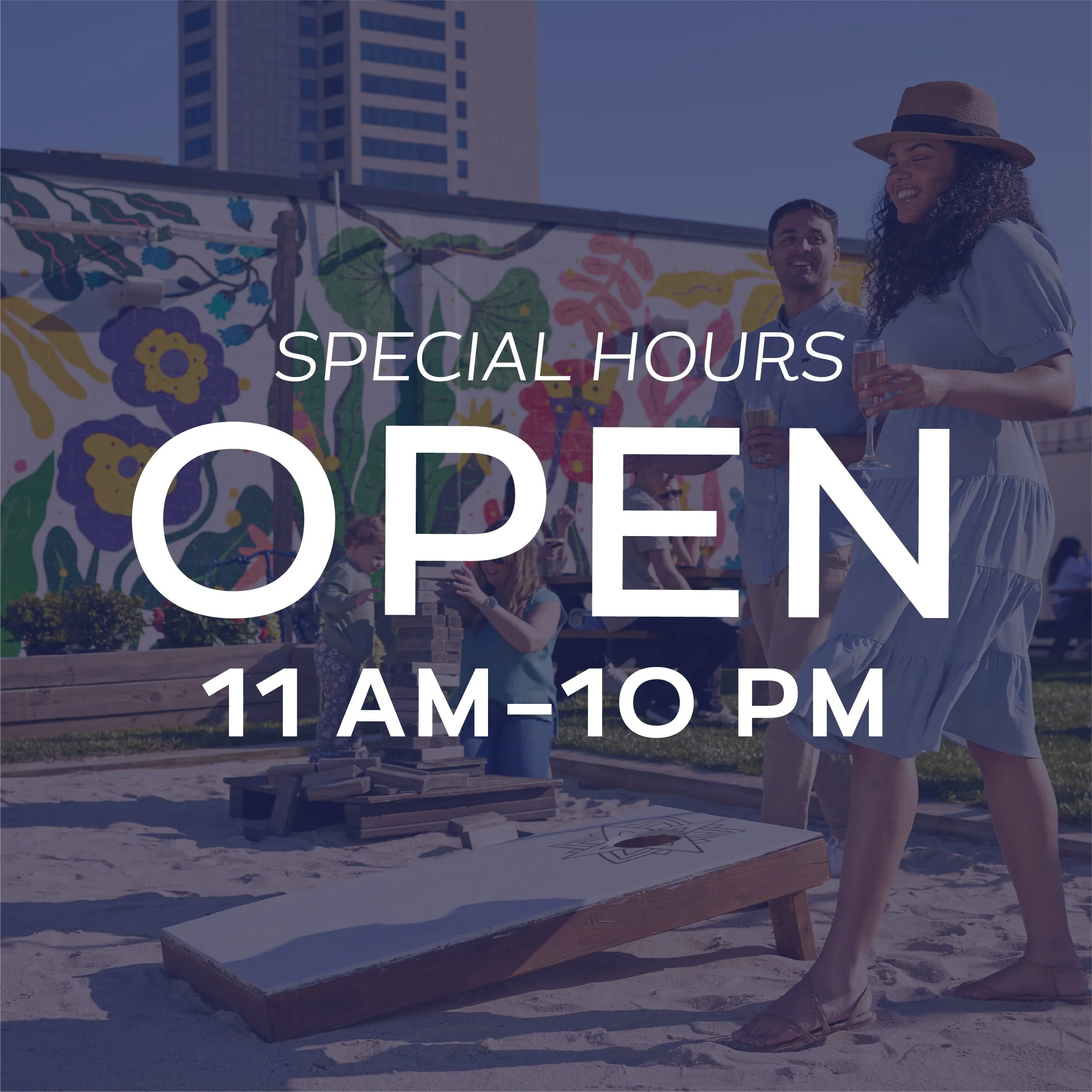 OPEN 11 am–10 pm