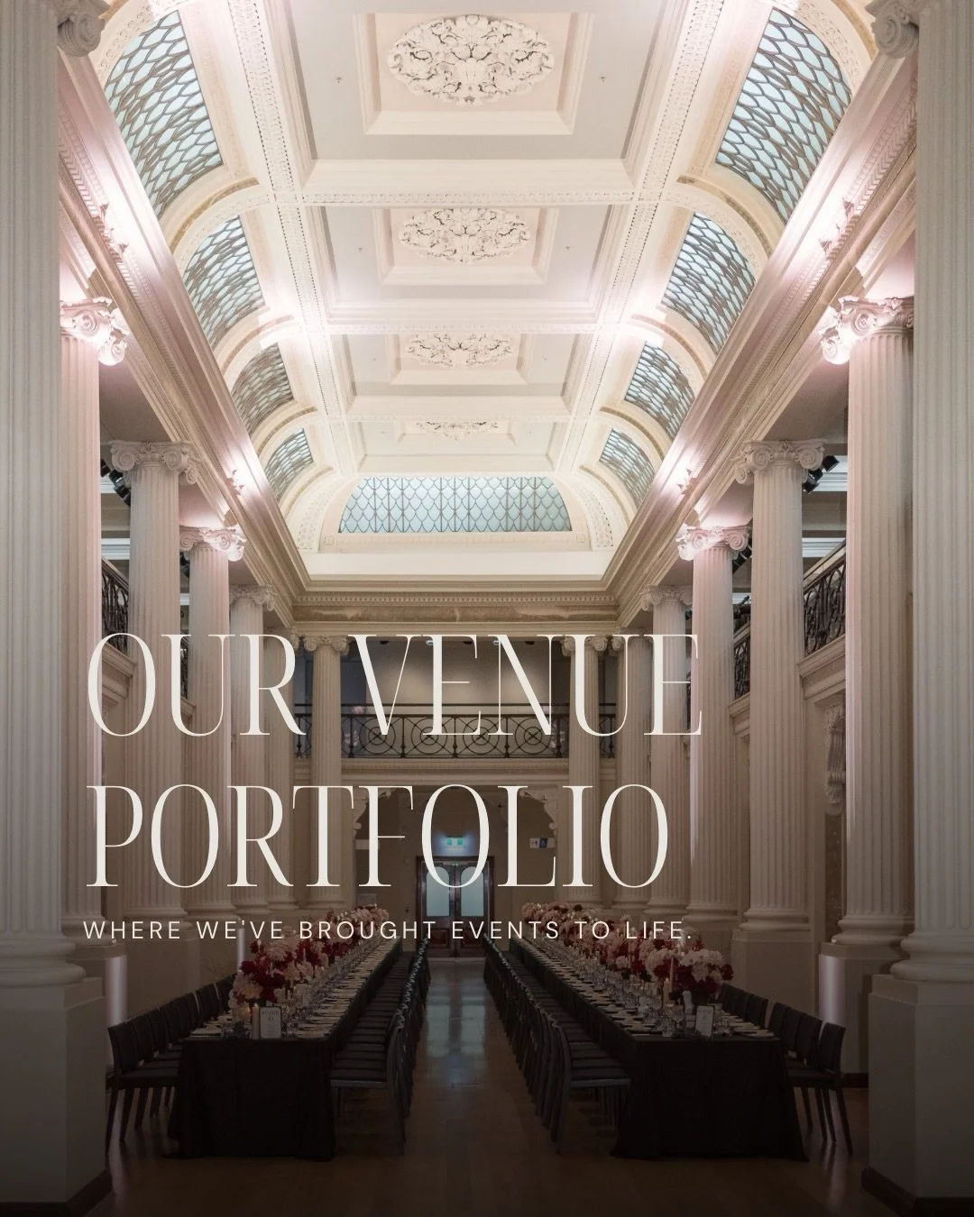 Our Venue Portfolio | Where we&rsquo;ve brought events to life. ✨

There&rsquo;s something incredibly special about stepping into a remarkable space and seeing the possibilities.

From the architectural icon of Sydney Opera House and the heritage gra