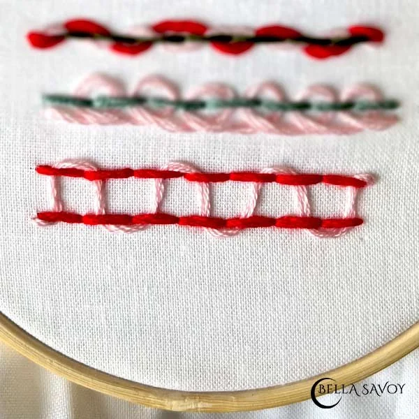5 Easy Back Stitch Variations — Bella Savoy