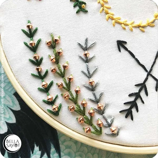 Fern Stitch Embroidery Tutorial — Bella Savoy