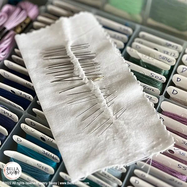 Embroidery Needle and Thread Basics — Bella Savoy