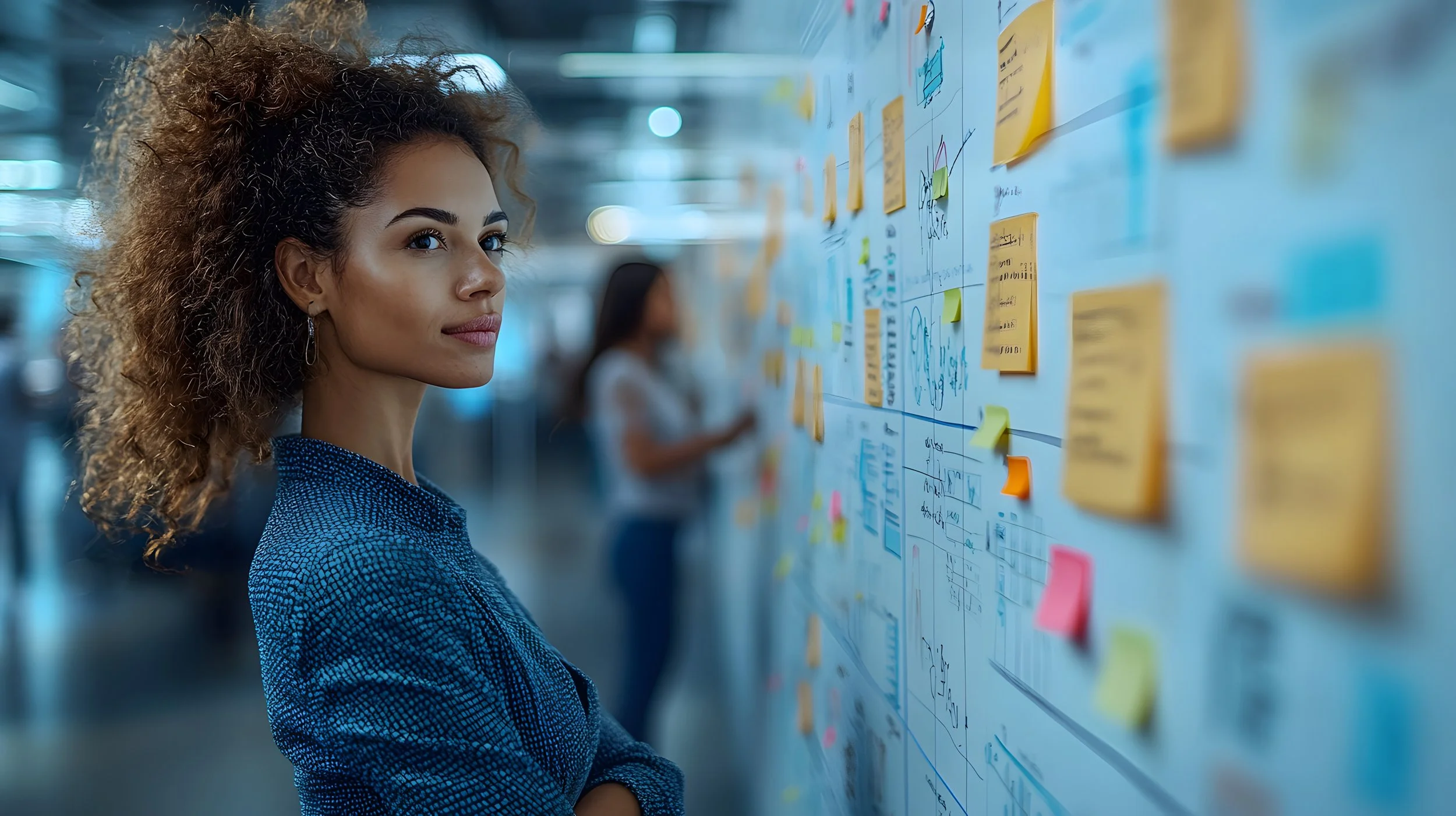 Business Woman at Tech Start-Up