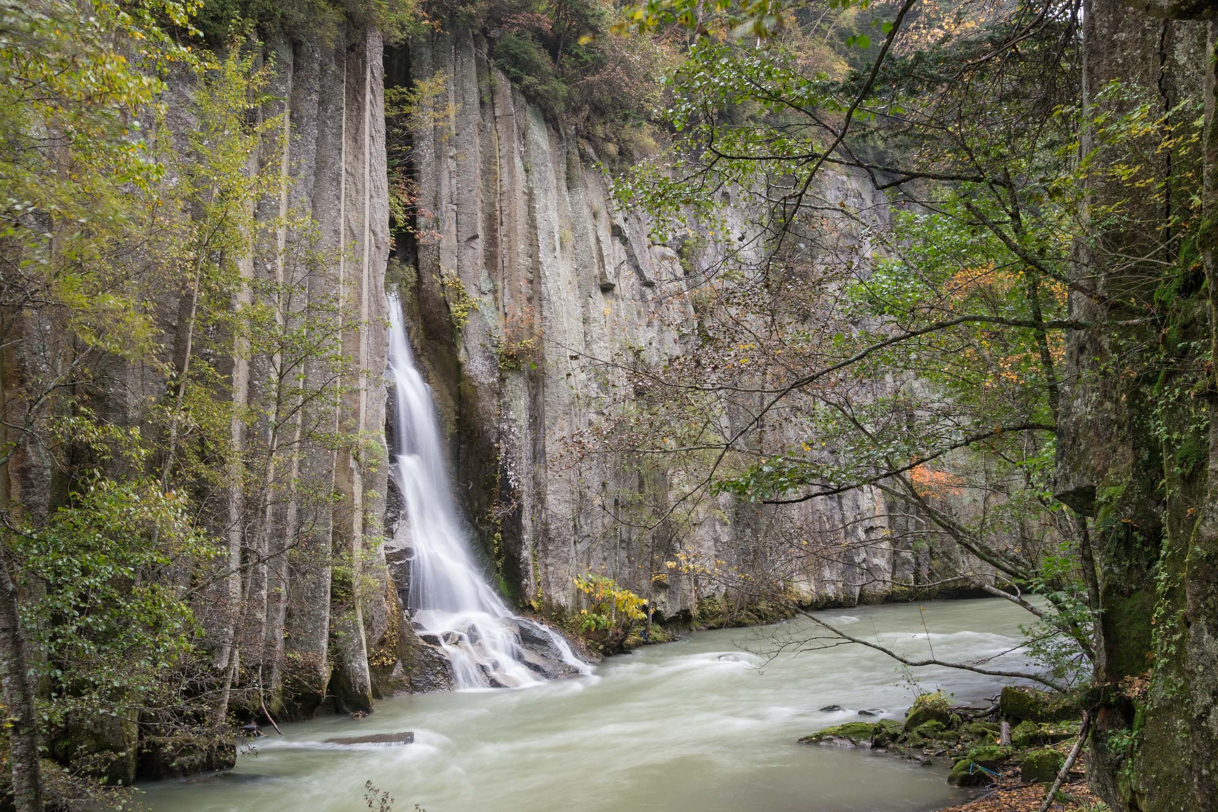 AKGEN FALLS, SOUNKYO GORGE, "ESCAPE"
