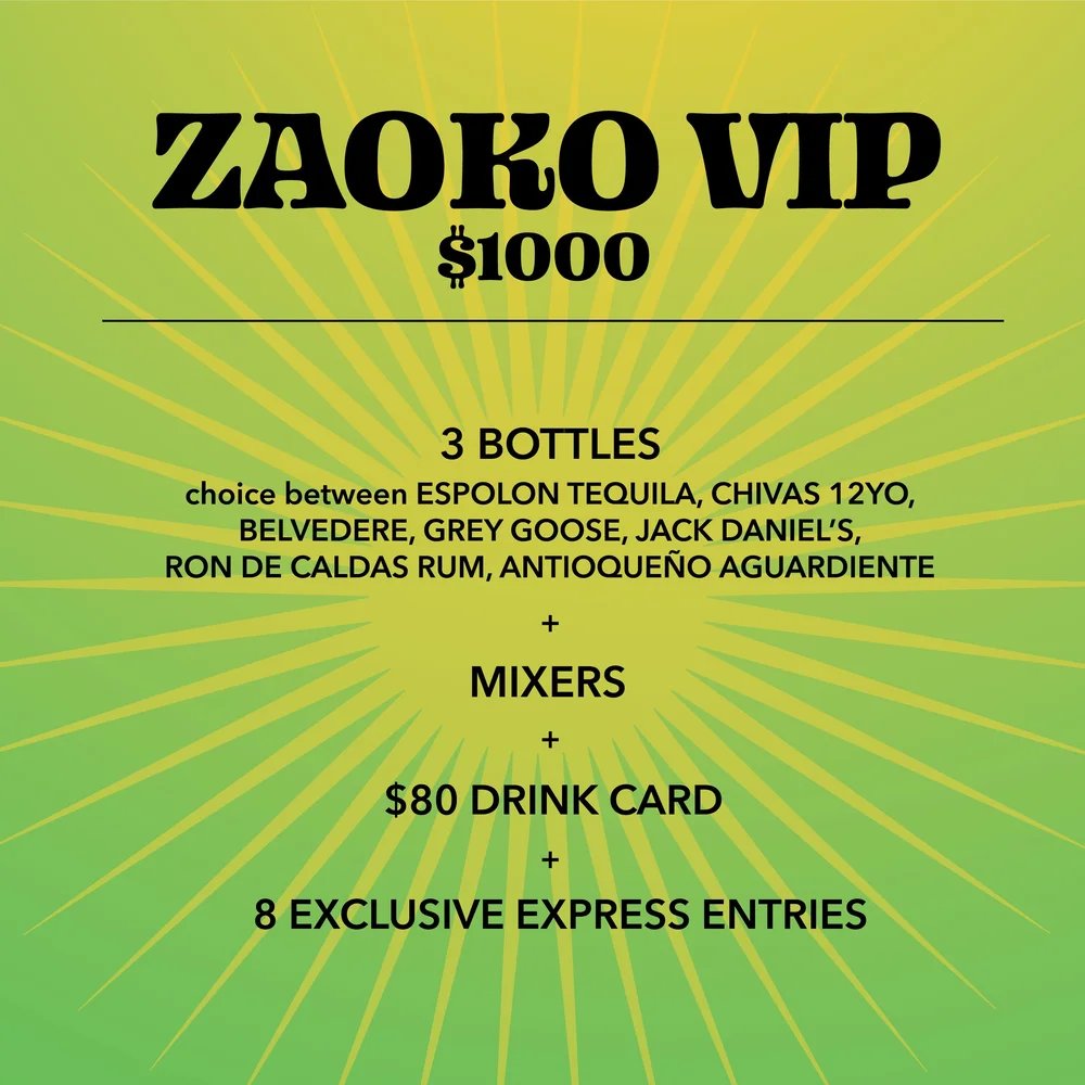 VIP Packages — HOUSE OF MAXIMON