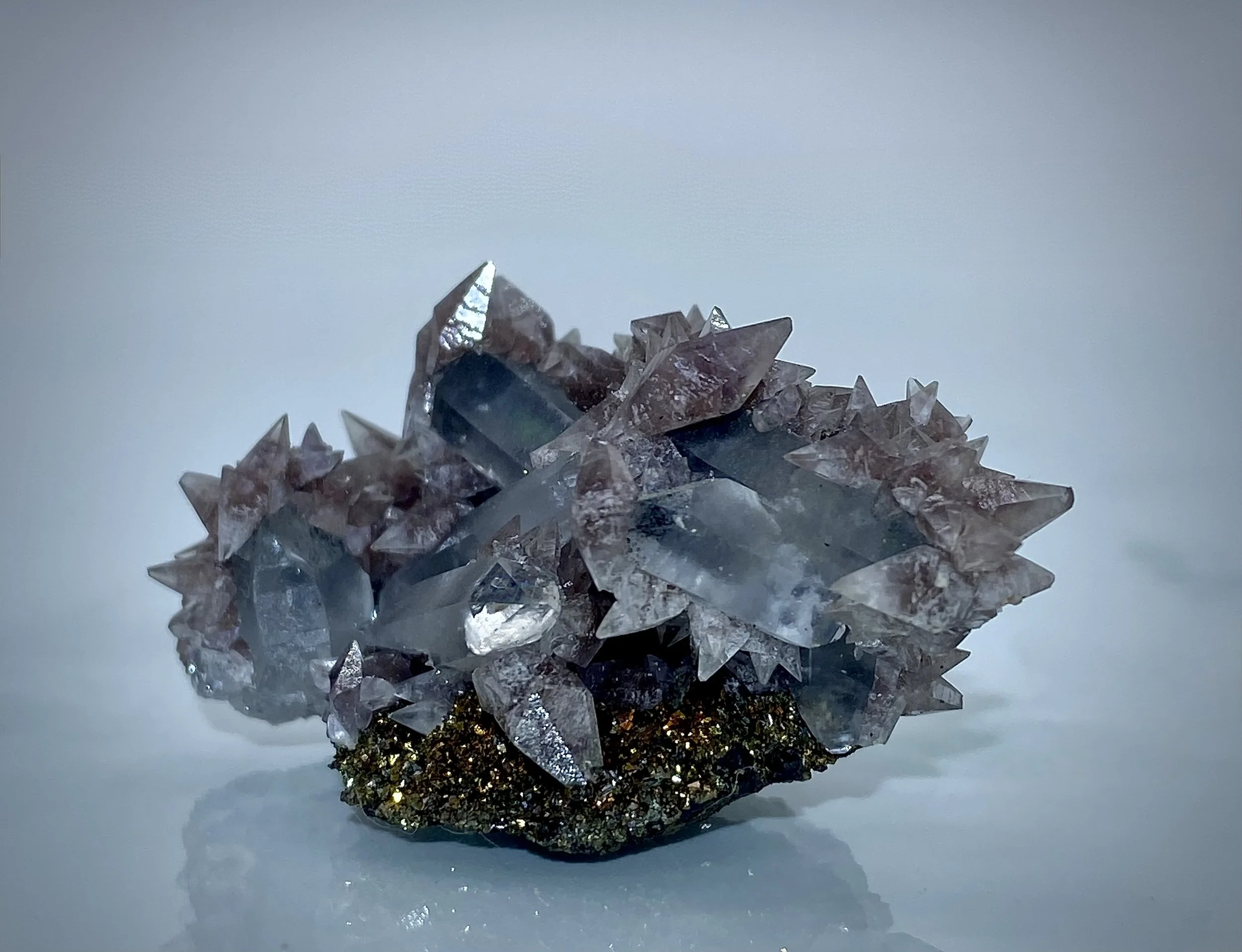 CALCITE ON QUARTZ W MARCASITE - ROADCUT N OF BELLWOOD, BRAIR CO. PENNSYLVANIA 3.jpeg