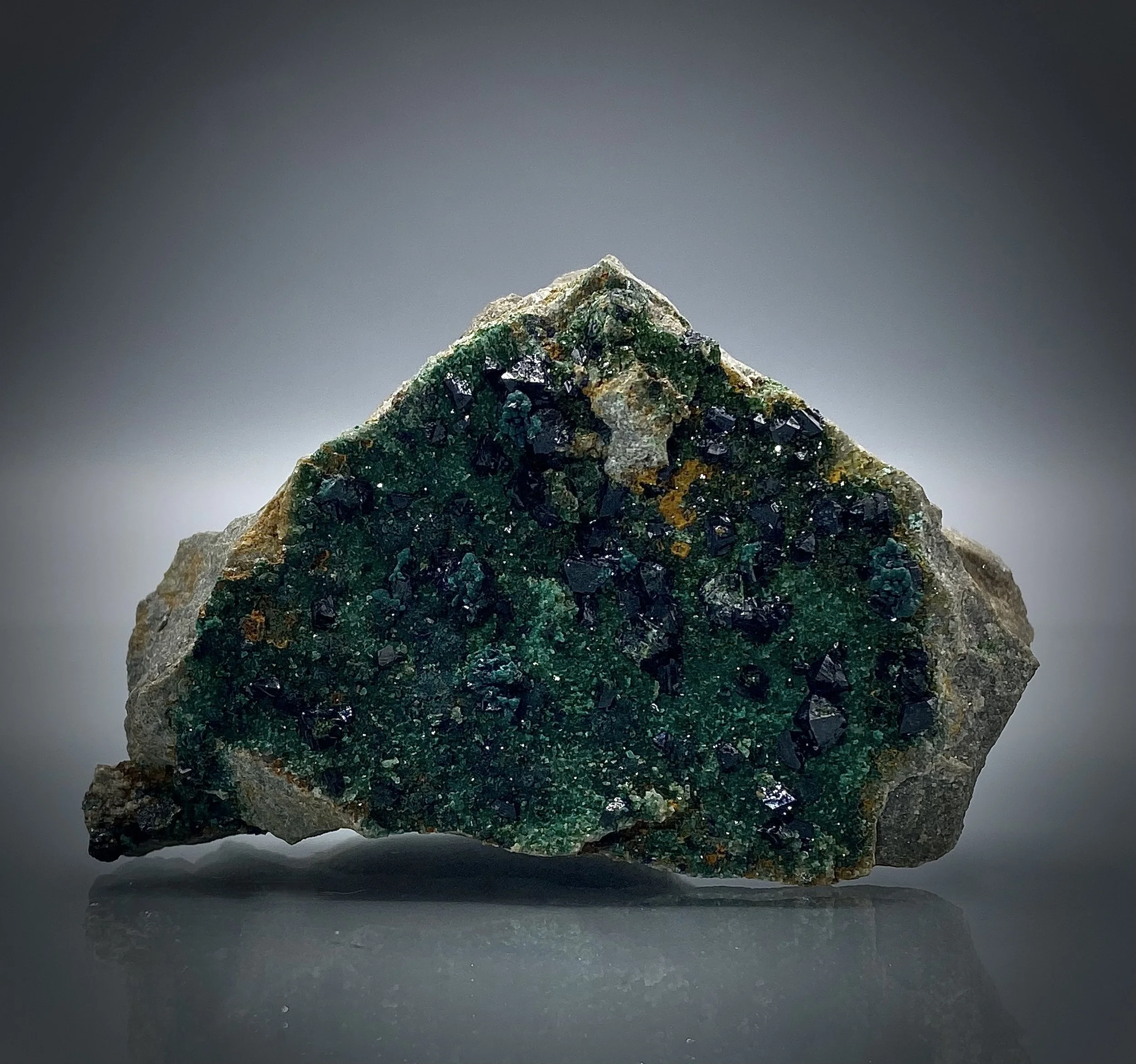 Libethenite, D.R. Congo