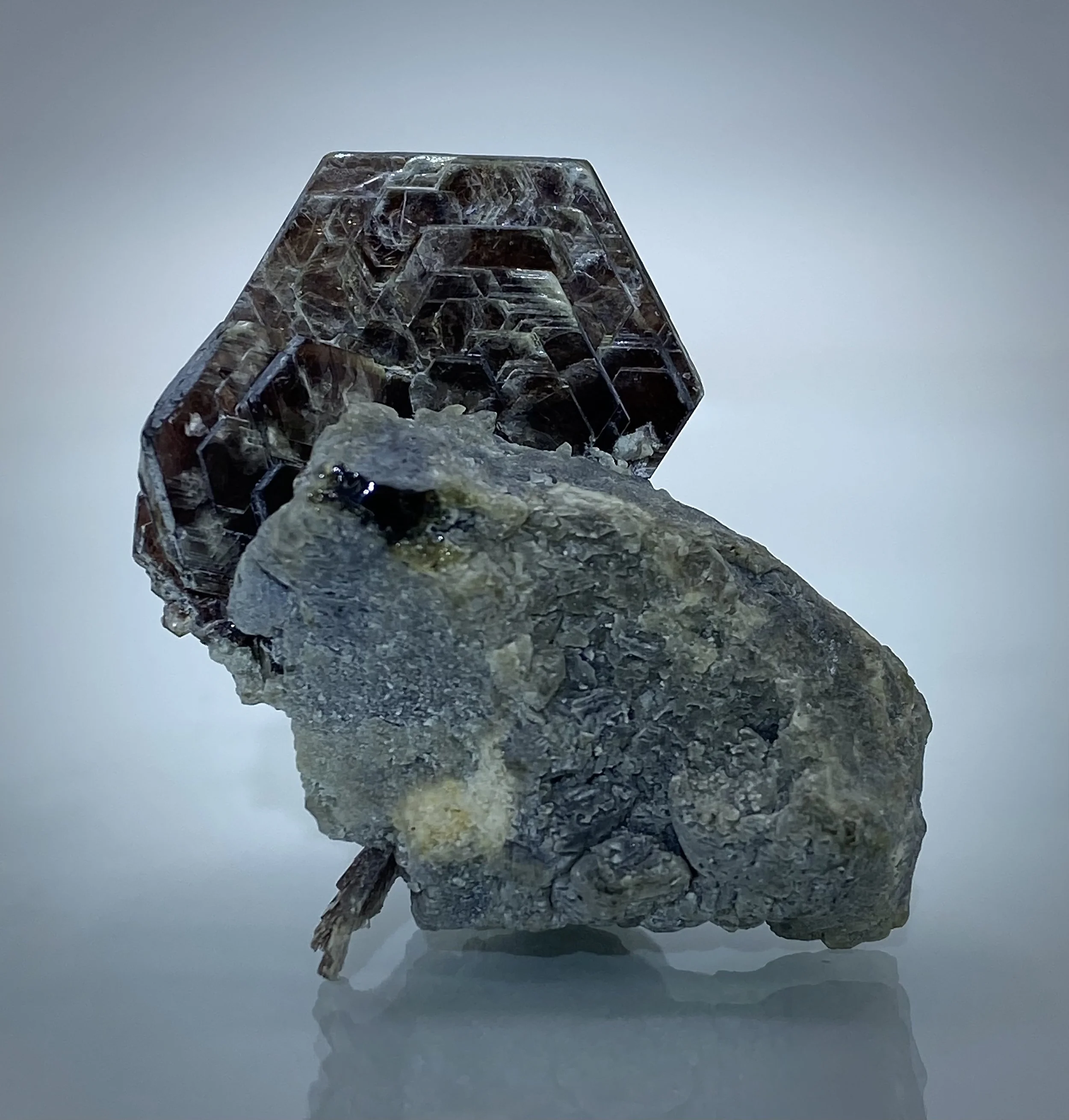 Zinnwaldite with Apatite, Brazil
