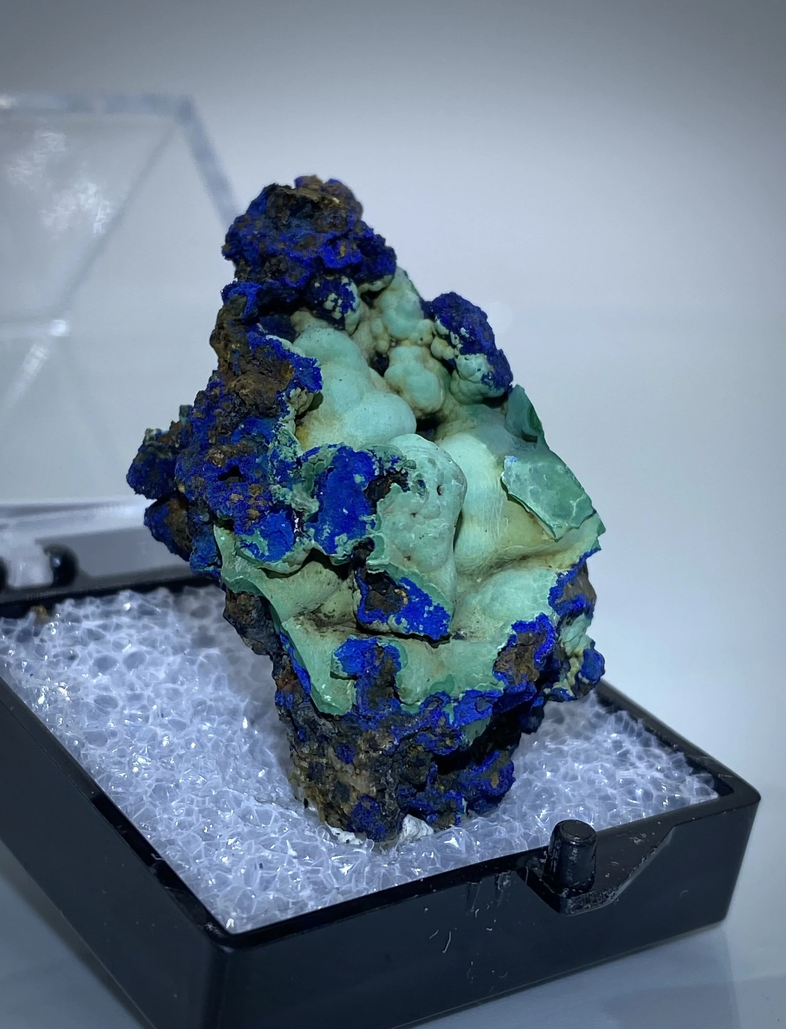 MALACHITE ON AZURITE - LILYAMA MINE, CALIFORNIA 3.jpeg