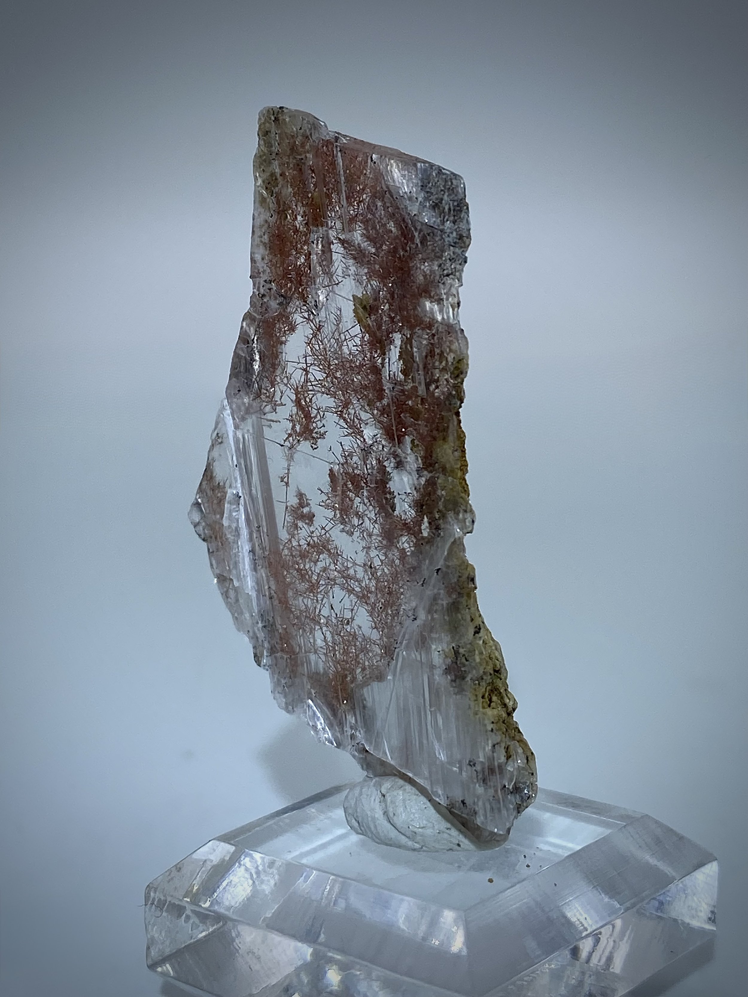 COPPER CRYSTALS IN GYPSUM -  MISSION PIT, ARIZONA 3.jpeg