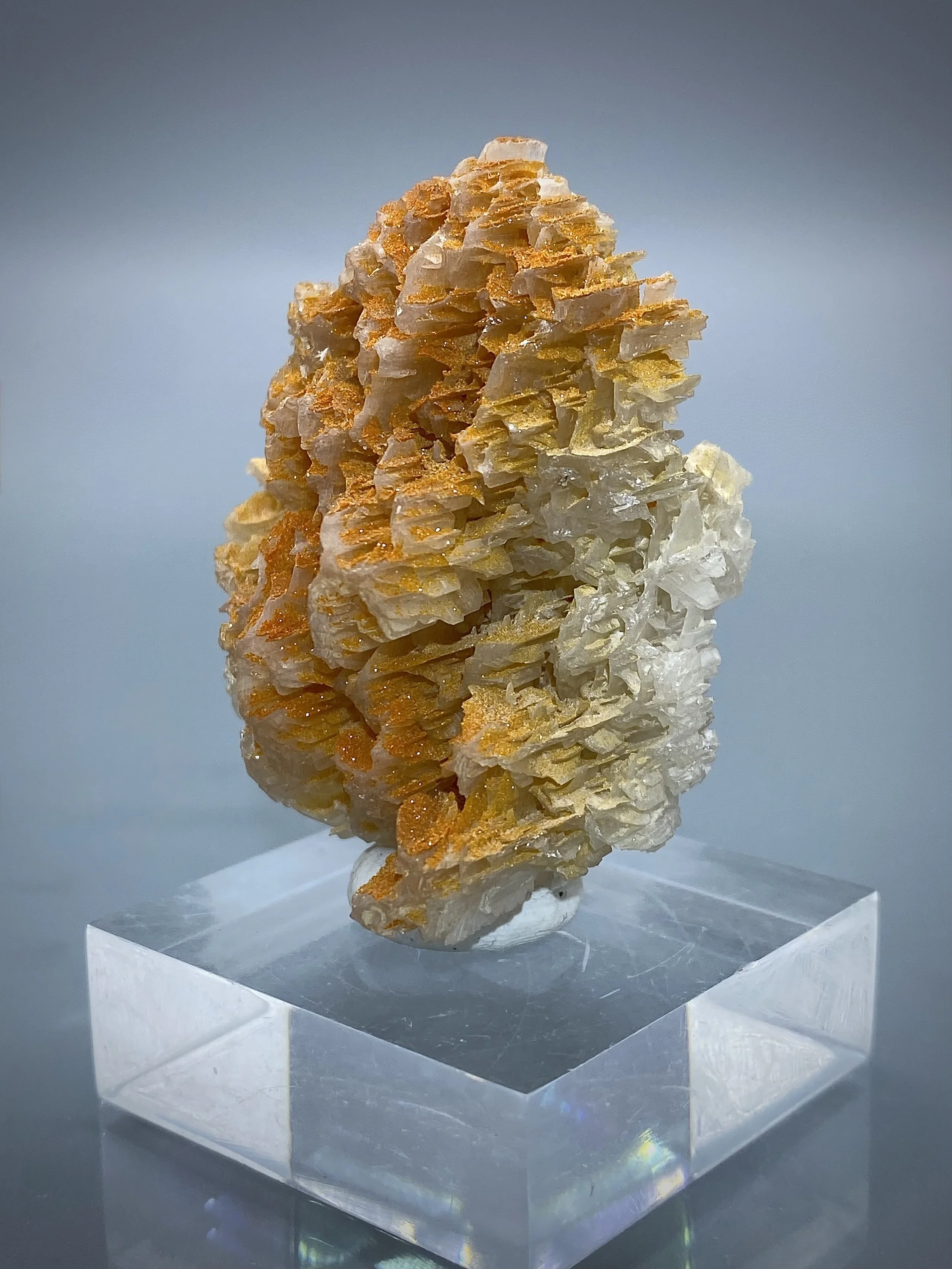Cerrusite with Wulfenite, Iran (Nakhlak Mine, Isfahan) 5.jpeg