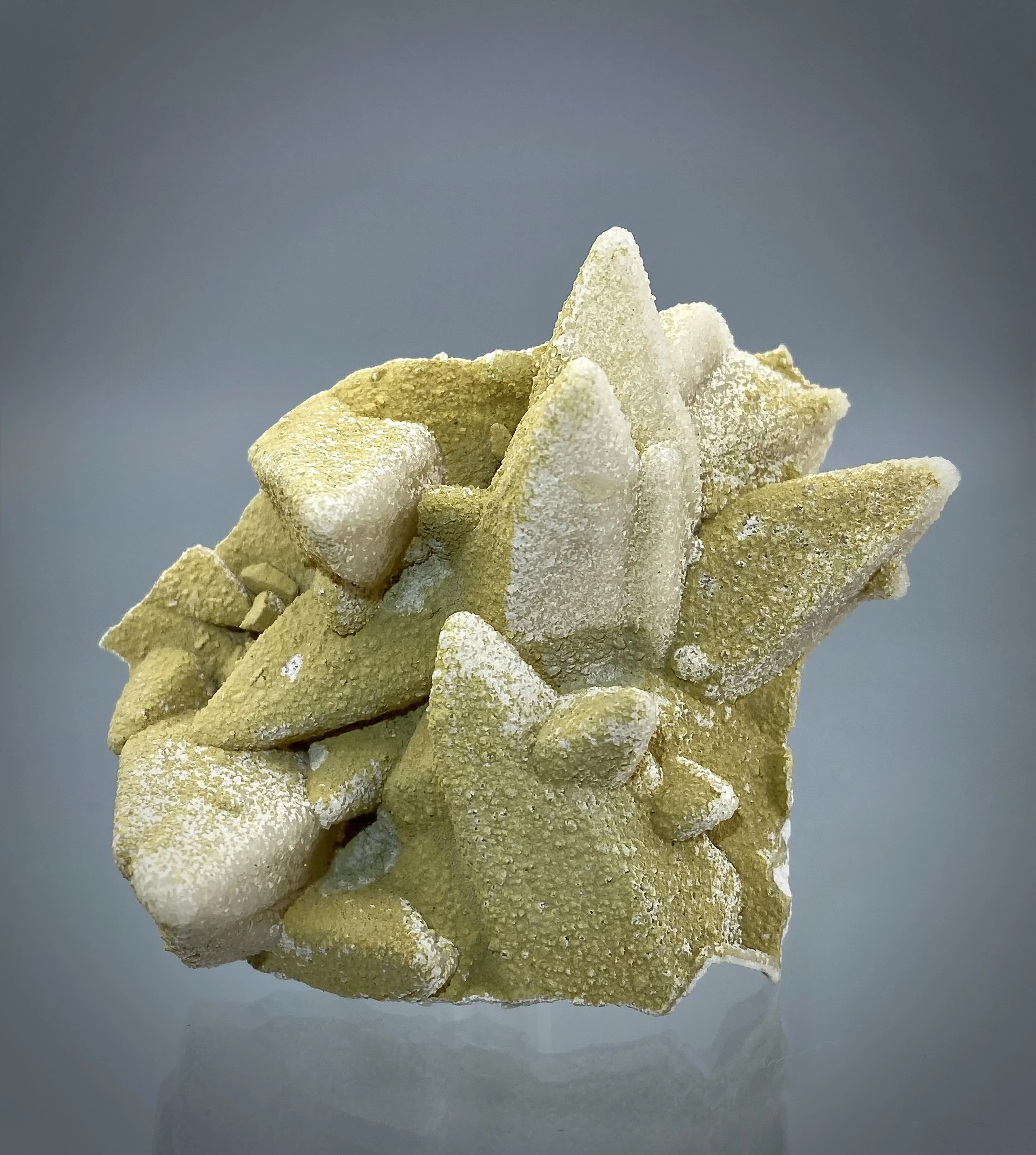 Quartz after Calcite, Bulgaria