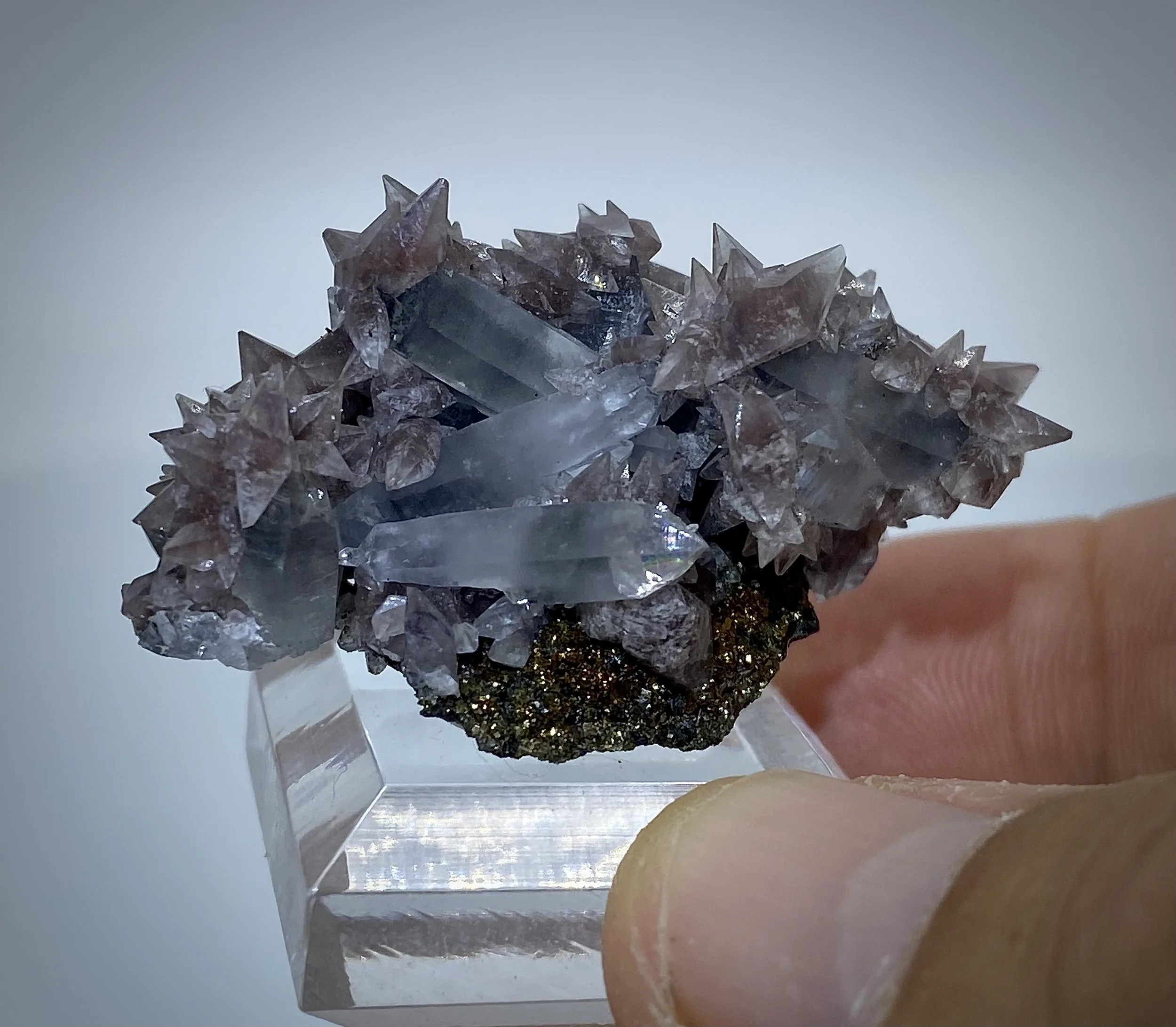 CALCITE ON QUARTZ W MARCASITE - ROADCUT N OF BELLWOOD, BRAIR CO. PENNSYLVANIA 7.jpeg