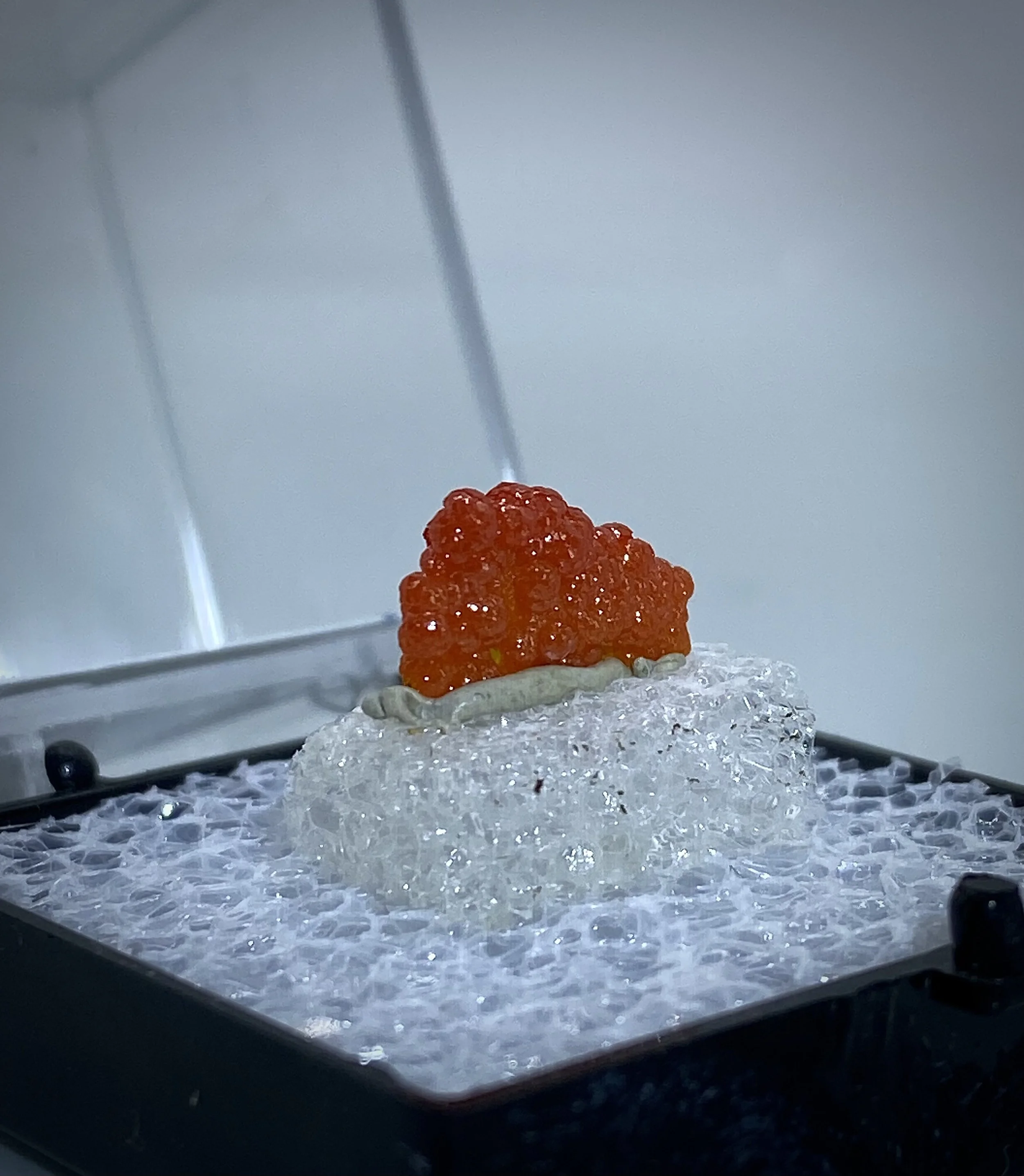 MIMETITE ON WULFENITE, ROWLEY MINE, ARIZONA 3.jpeg