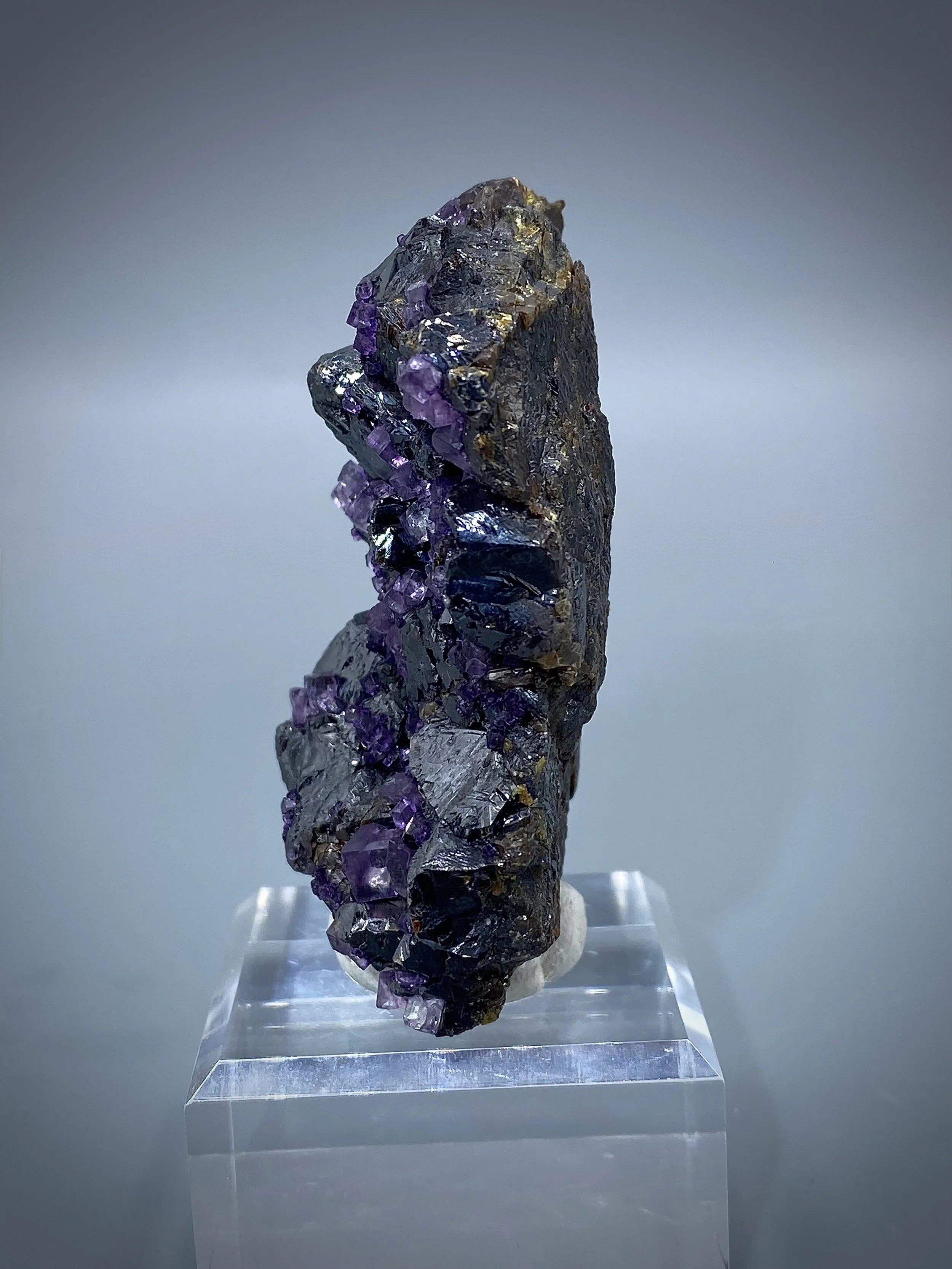 Fluorite with Sphalerite, and Baryite, Denton Mine, Harris Creek, Hardin County, Illinois 4.jpeg