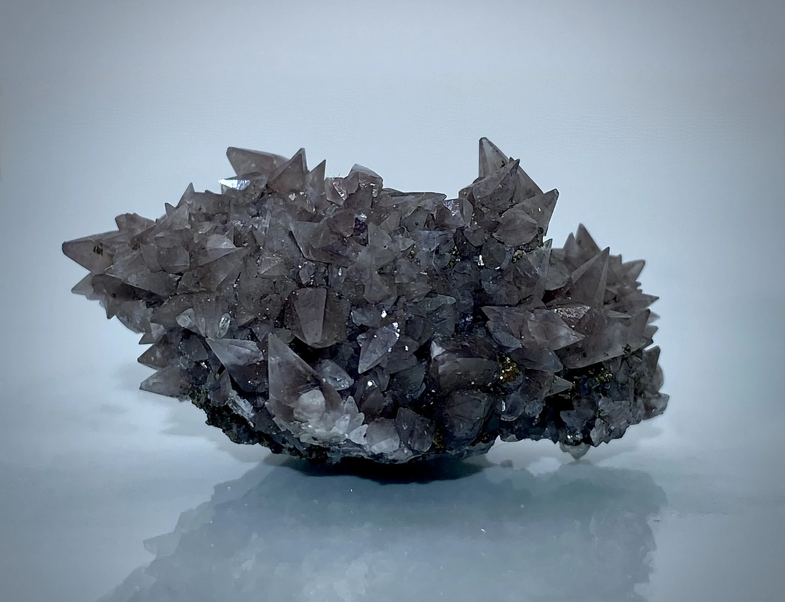 CALCITE ON QUARTZ W MARCASITE - ROADCUT N OF BELLWOOD, BRAIR CO. PENNSYLVANIA 6.jpeg
