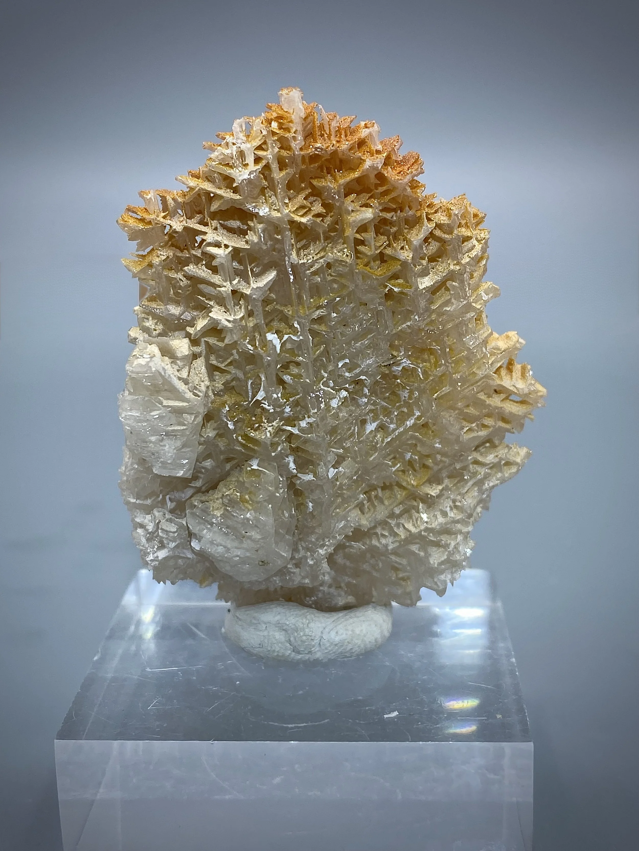 Cerrusite with Wulfenite, Iran (Nakhlak Mine, Isfahan) 7.jpeg