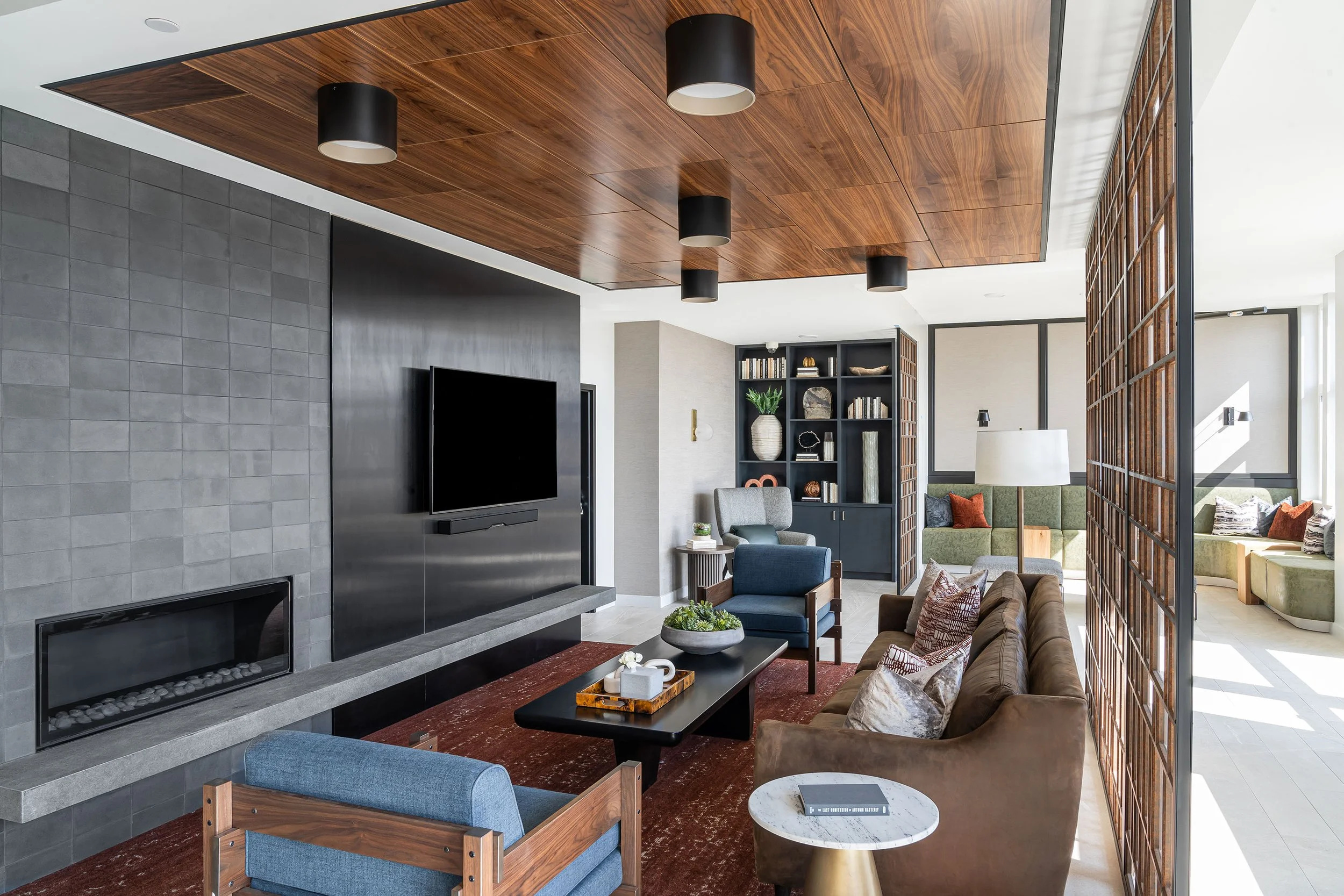 Luxurious and functional interior design.