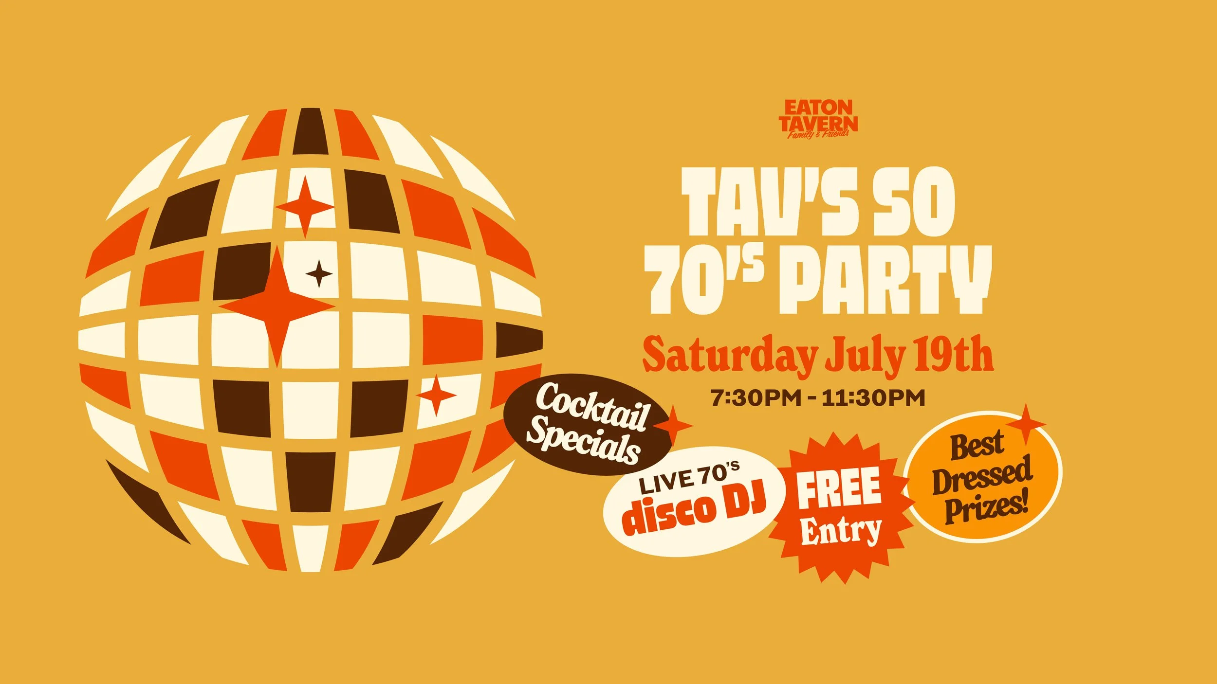 Tav's So 70's Party