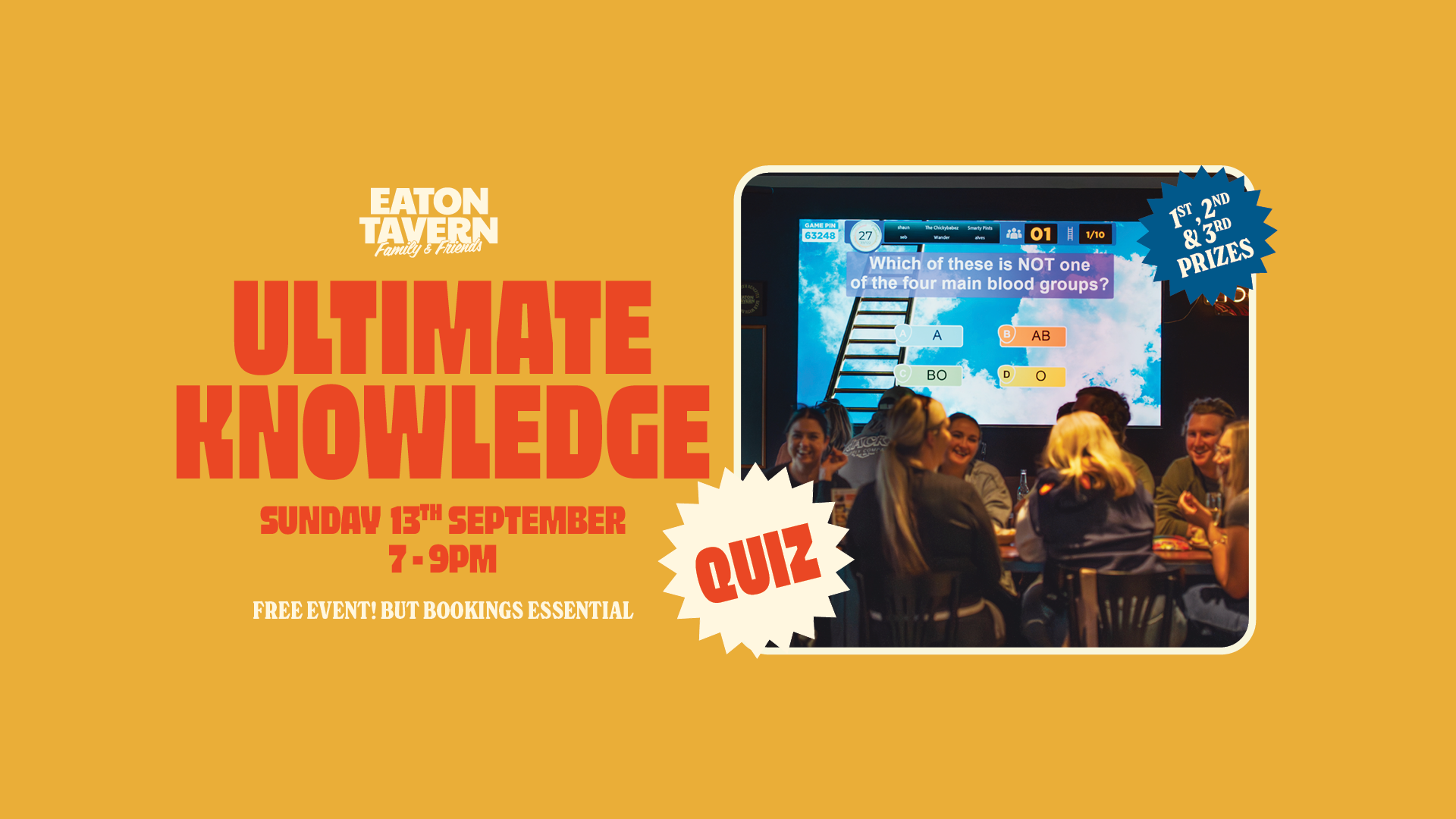 Ultimate Knowledge Quiz Night