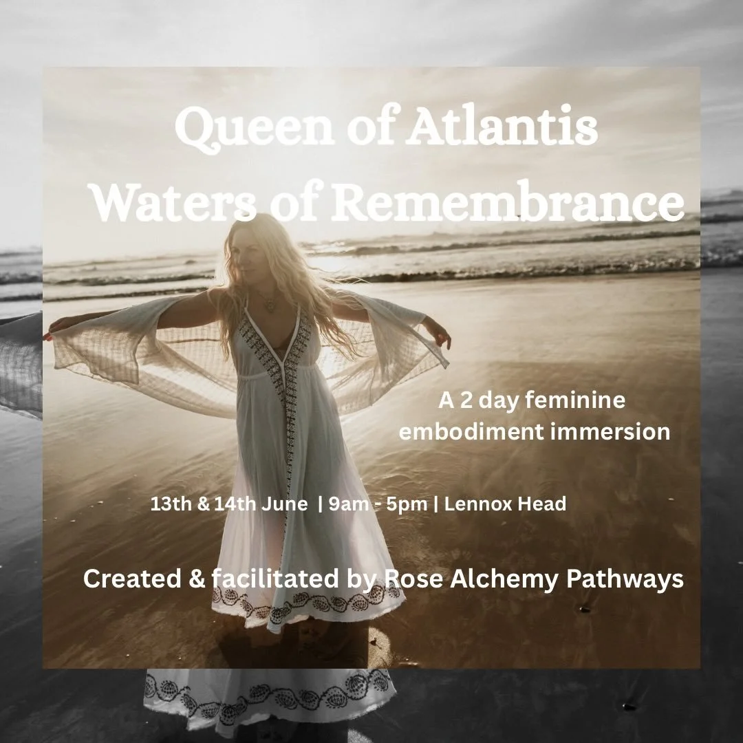 And so here she is&hellip; 
Queen of Atlantis - Waters of Remembrance 🌊

Born and created through such a deep unfolding into this work, and created from such a beautiful place with in me. This is a space for curiosity, connection, reflection and rea