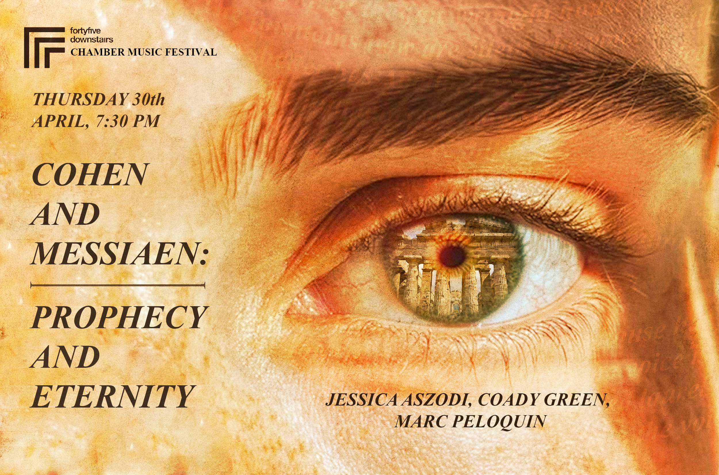 Meta Cohen and Olivier Messiaen: Prophecy and Eternity