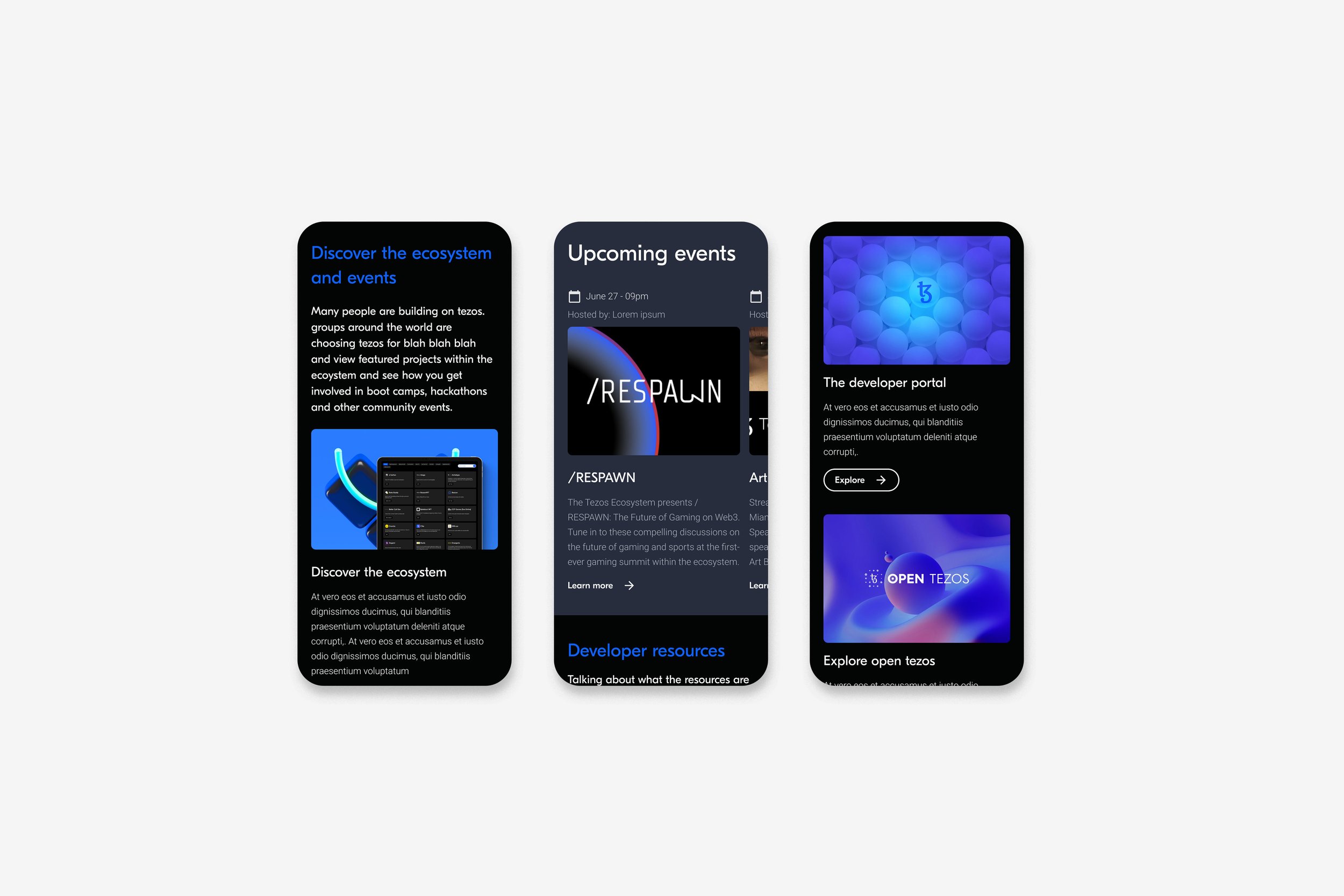 Responsive design