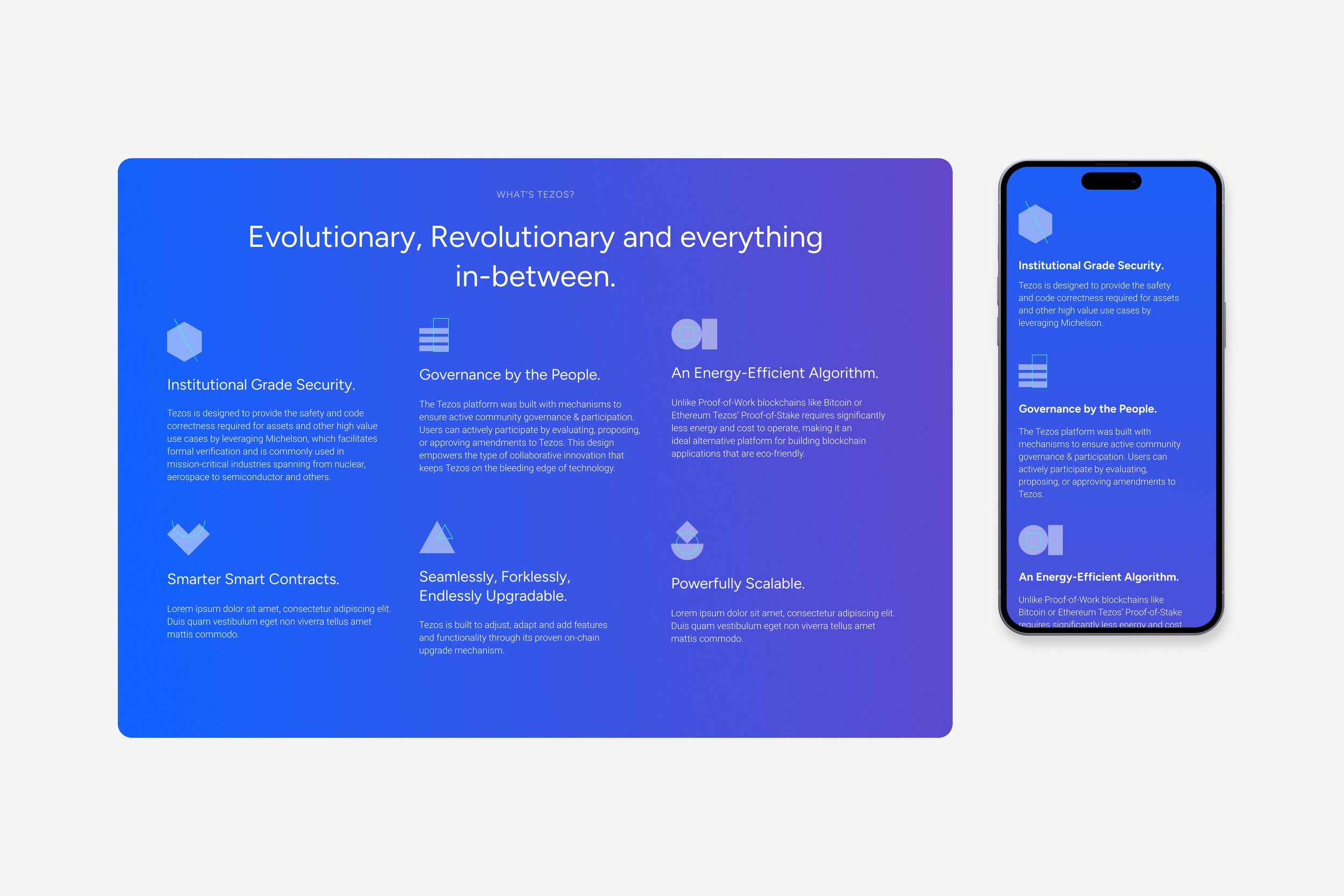 UI Library iconography